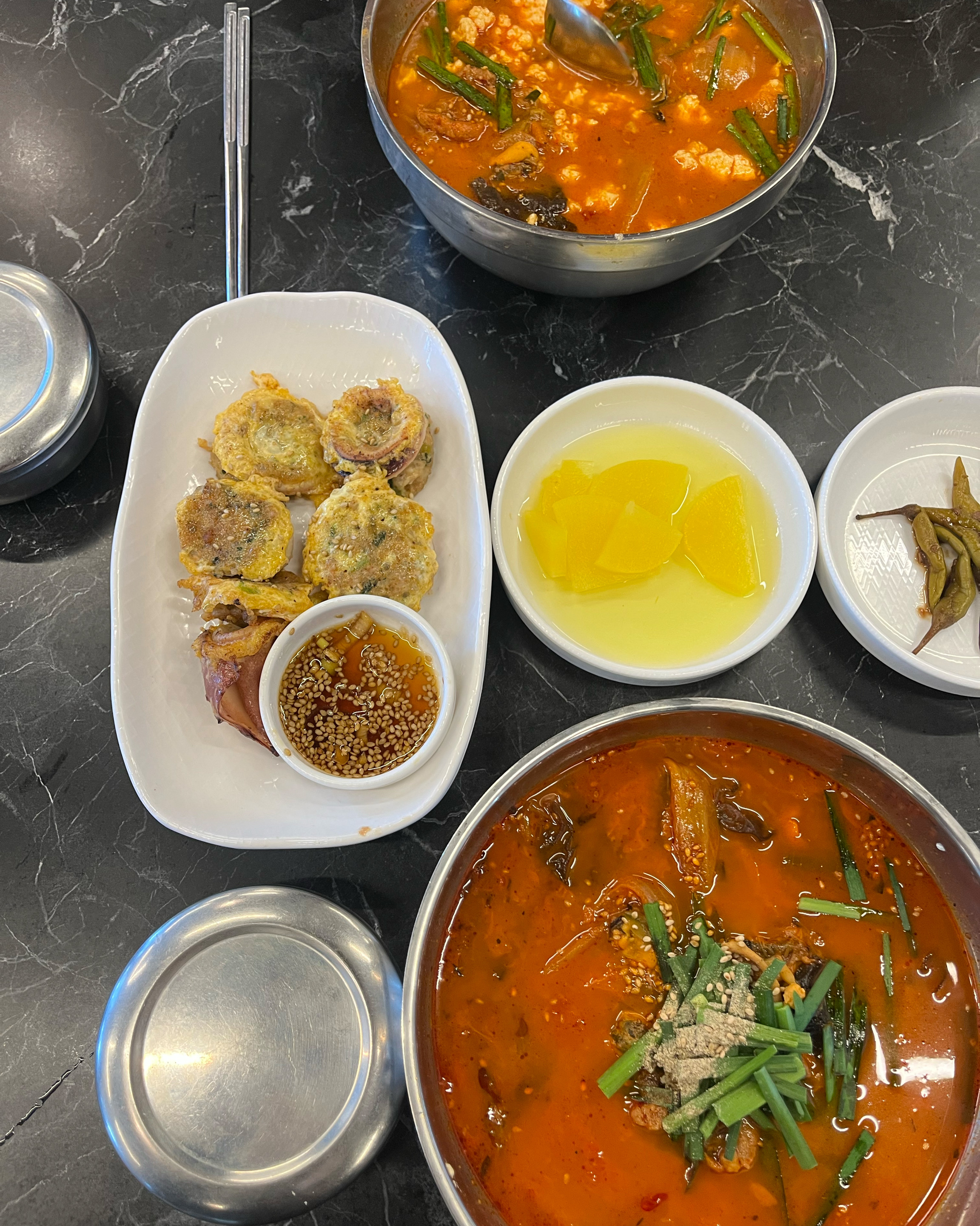 네이버 예약했더니 바로 앉아서 먹을 수 있었어요 ! - 경포대 맛집 초당훈이순두부짬뽕