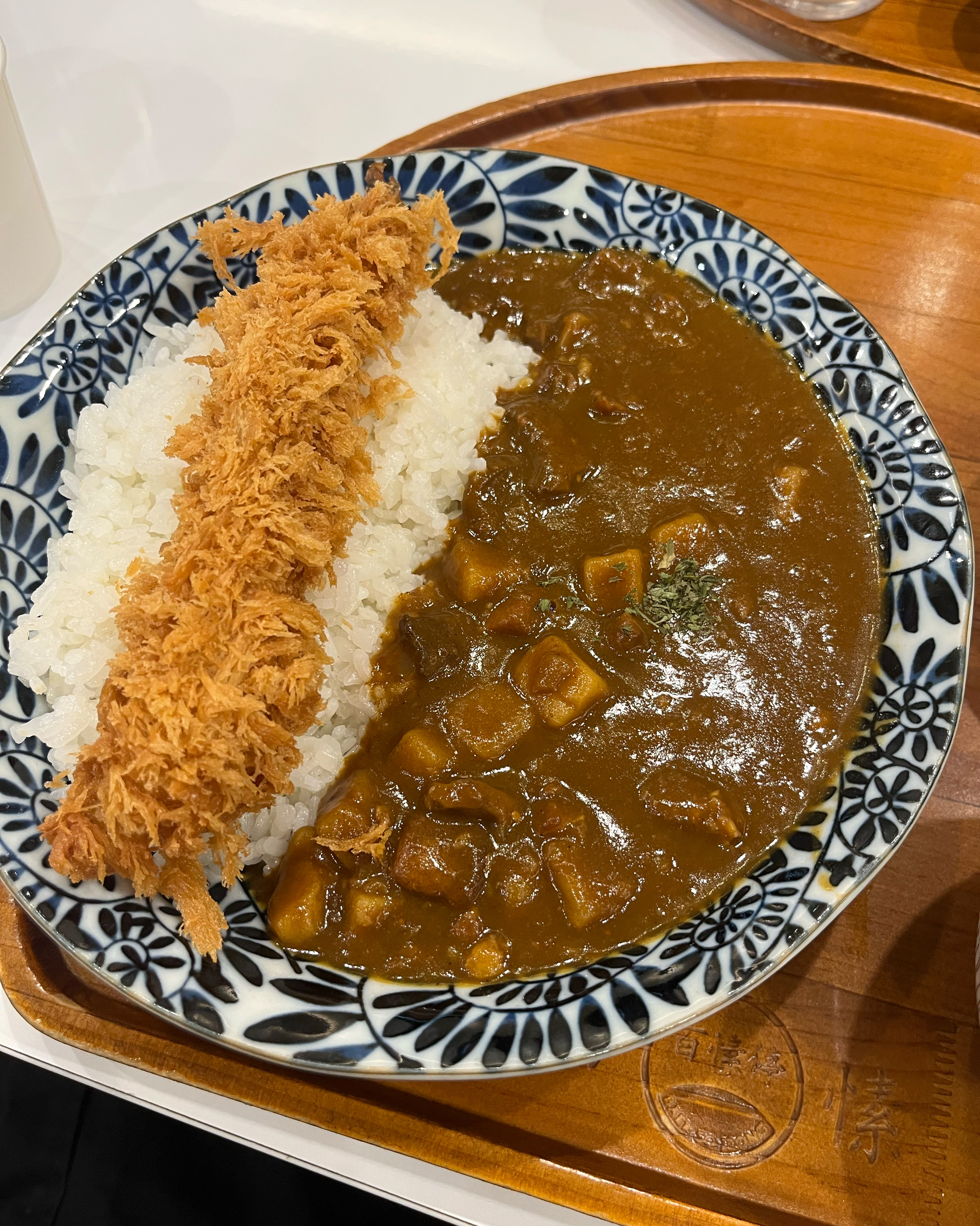 카레 너무 맛있구, 새우튀김 두껍고 짱 바삭해요!! 마제소바도 진짜 맛있습니당👍🏻 - 부천 중동 맛집 백소정 부천중동점