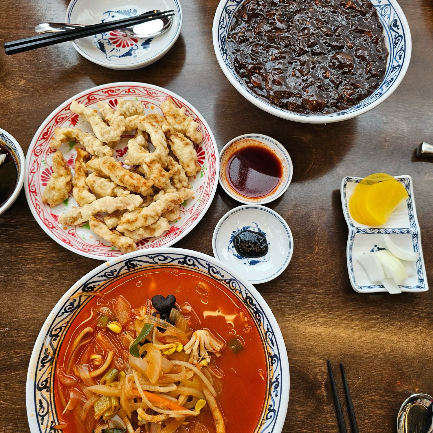 맛있어요! 자장면도! 탕수육도! 다음에 술안주로 먹으러 오기로 했어요~~록희원 최고 - 불당동 맛집 록희원 불당직영점