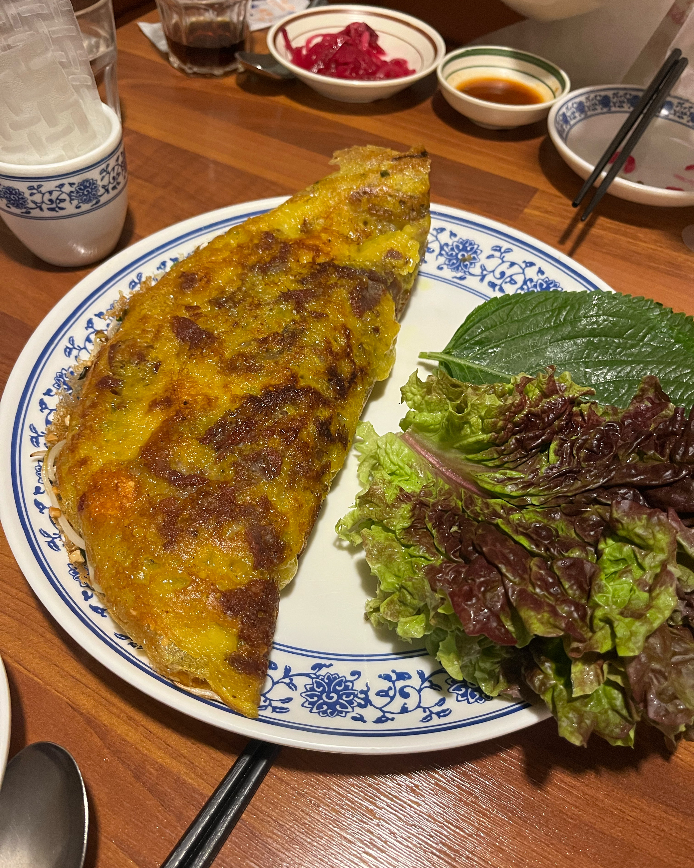 쌀국수는 비슷비슷했지만 반쎄오 깜짝놀랐습니다..꼭 다시 가야 할 천안 현지인맛집 인정!! - 불당동 맛집 하노이키친1817