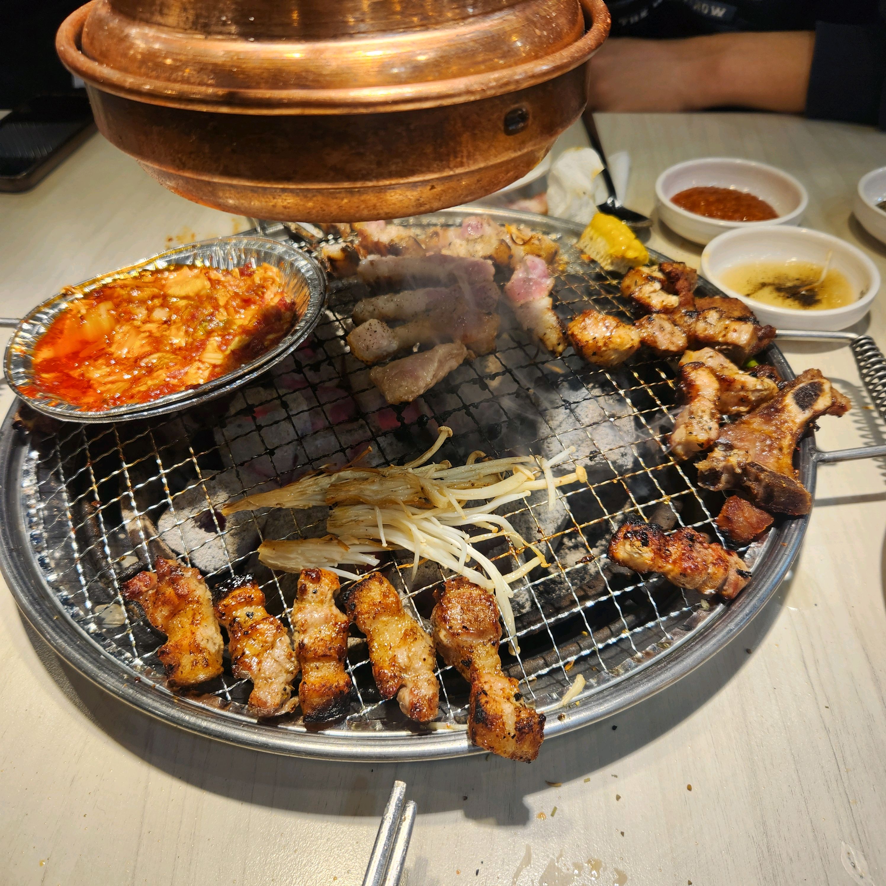 오랜만에 왔는데도 너무 맛있었고 배부르게 잘 먹었어요 !!! 🤍 - 안산 중앙동 맛집 명륜진사갈비 안산중앙점