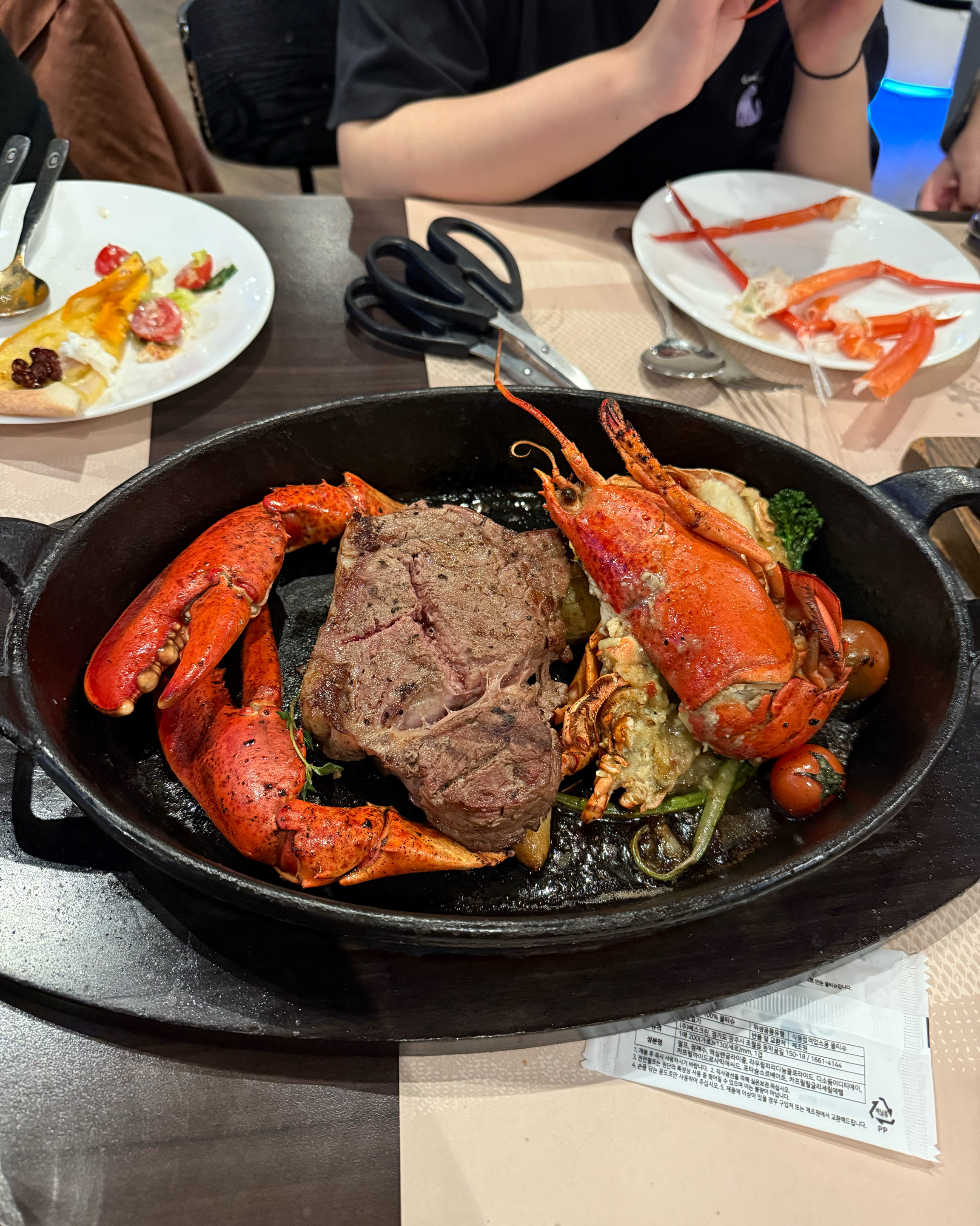랍스터 스테이크에 샐러드바 이용 맛있고 좋았어요 - 비산동 맛집 빕스 비산점