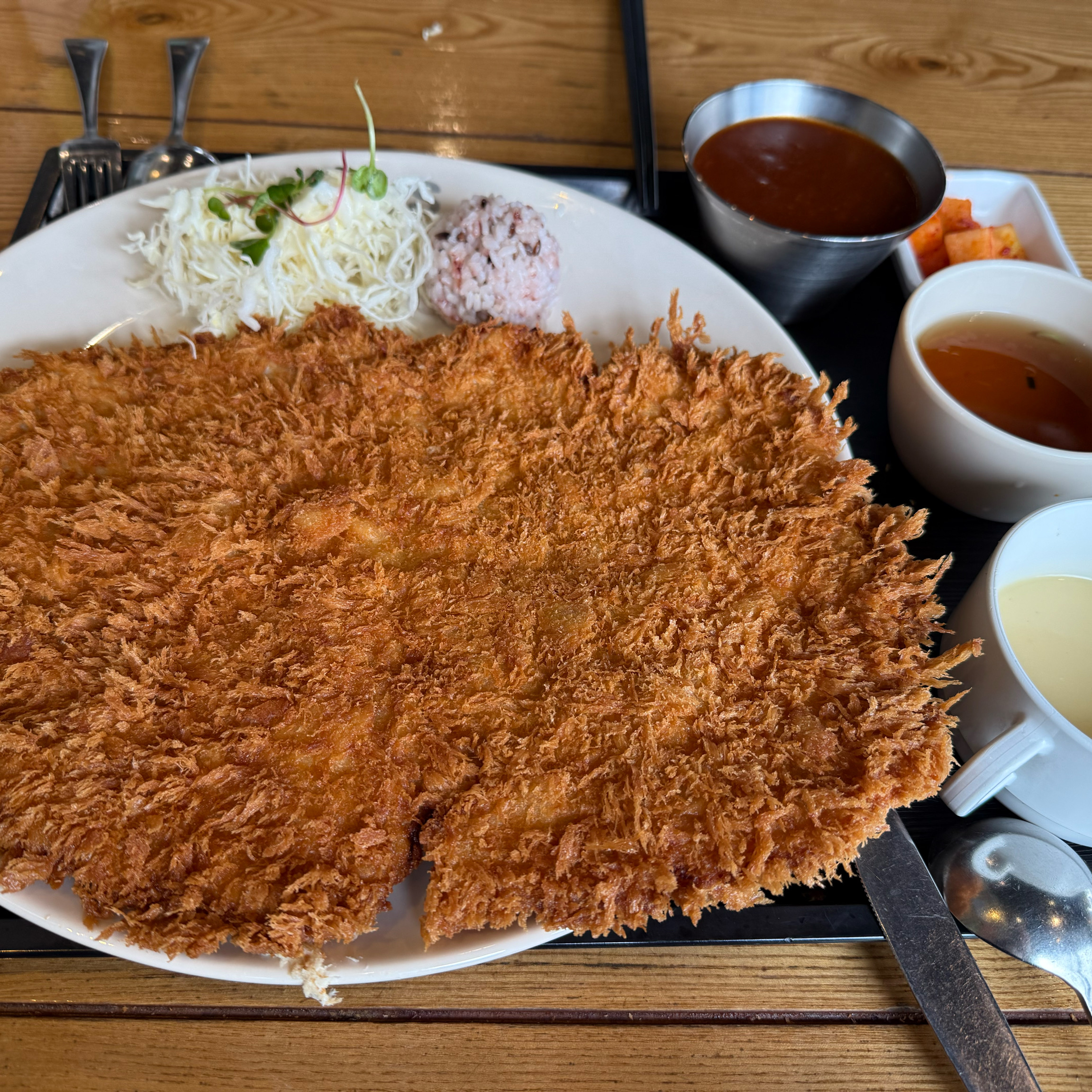 홍익돈까스 엄청커요 - 검단 맛집 홍익돈까스 검단점