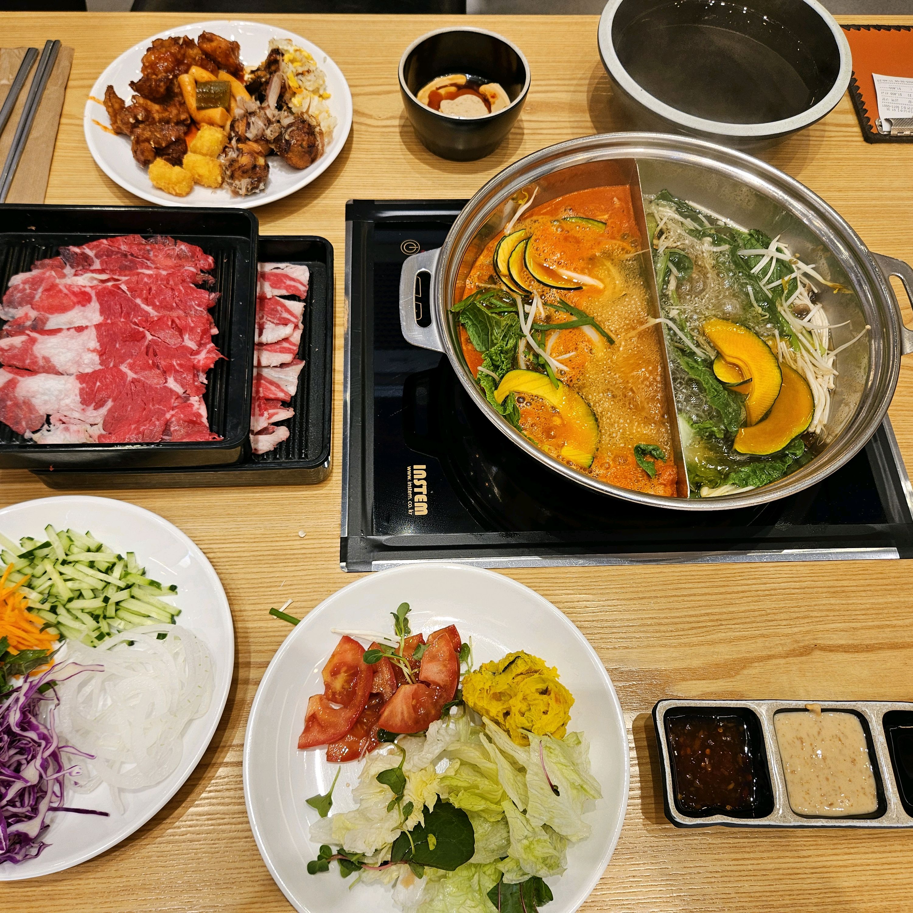 가족 외식으로 점심 먹으러 방문 했어요! - 평택 용이동 맛집 샤브20 평택점