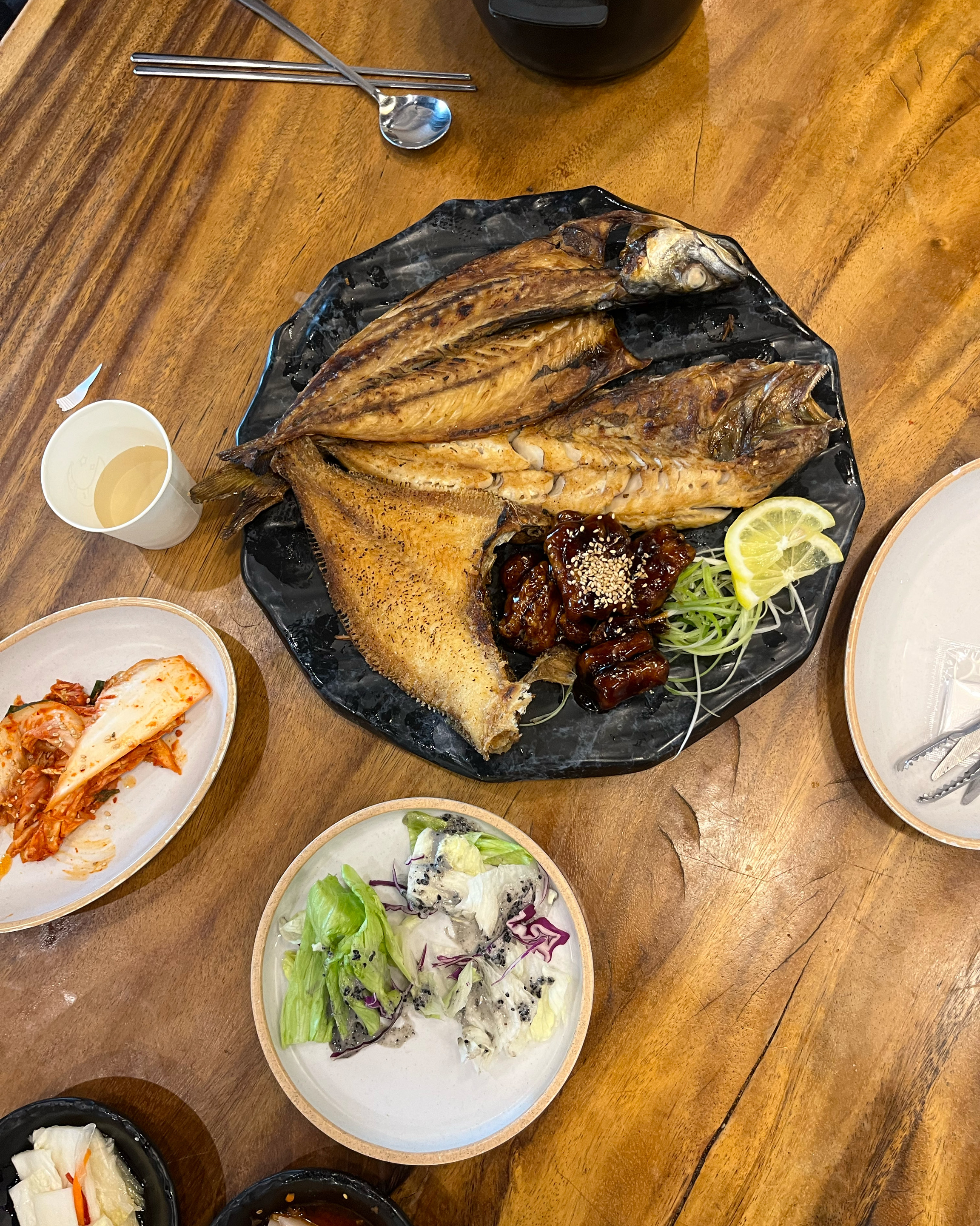 가족들이랑 두번째 방문입니다 - 인천 맛집 을왕리 꾸덕집 송도직영점