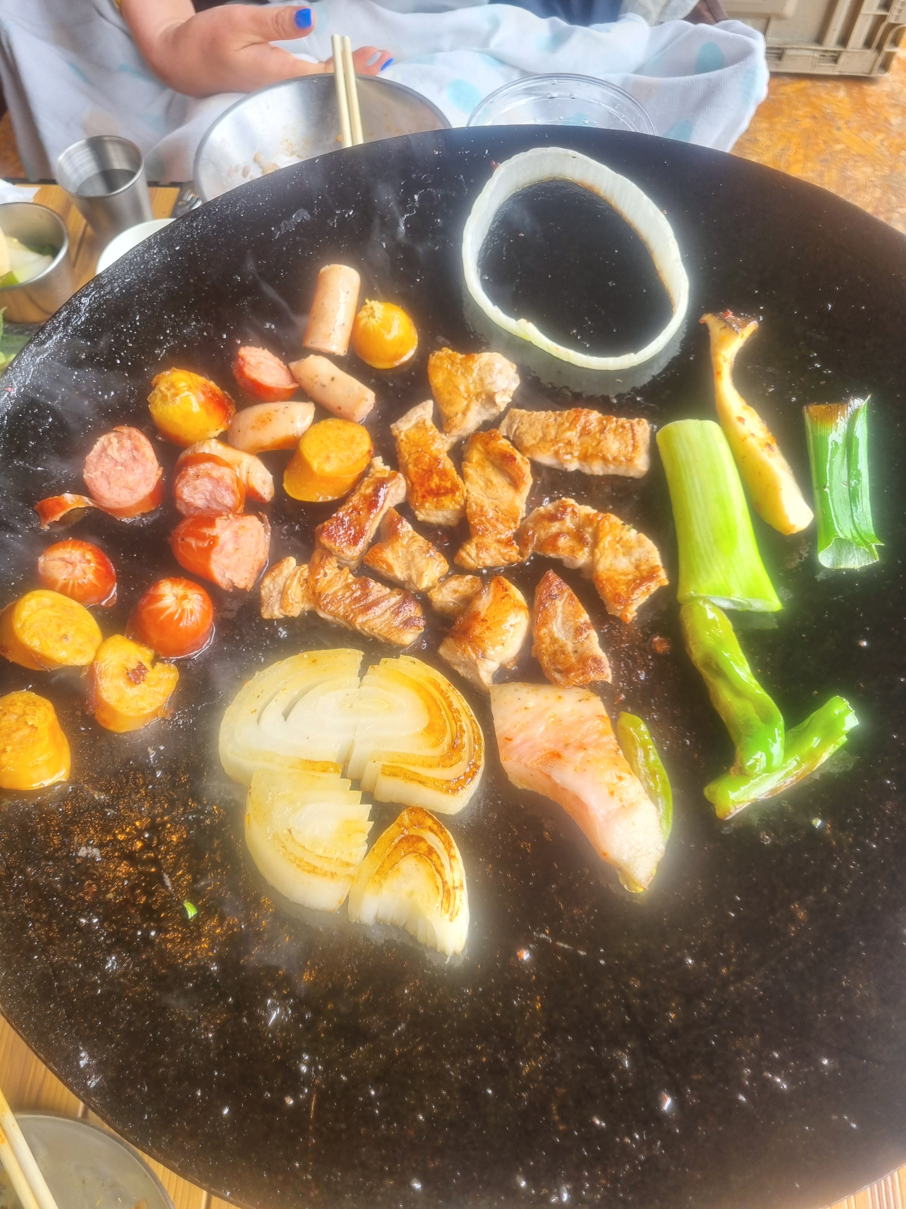 고기도 너무 맛있고 아이들도 엄청좋아해요!! - 인천 맛집 인천대공원 바베큐식당 인더캠핑