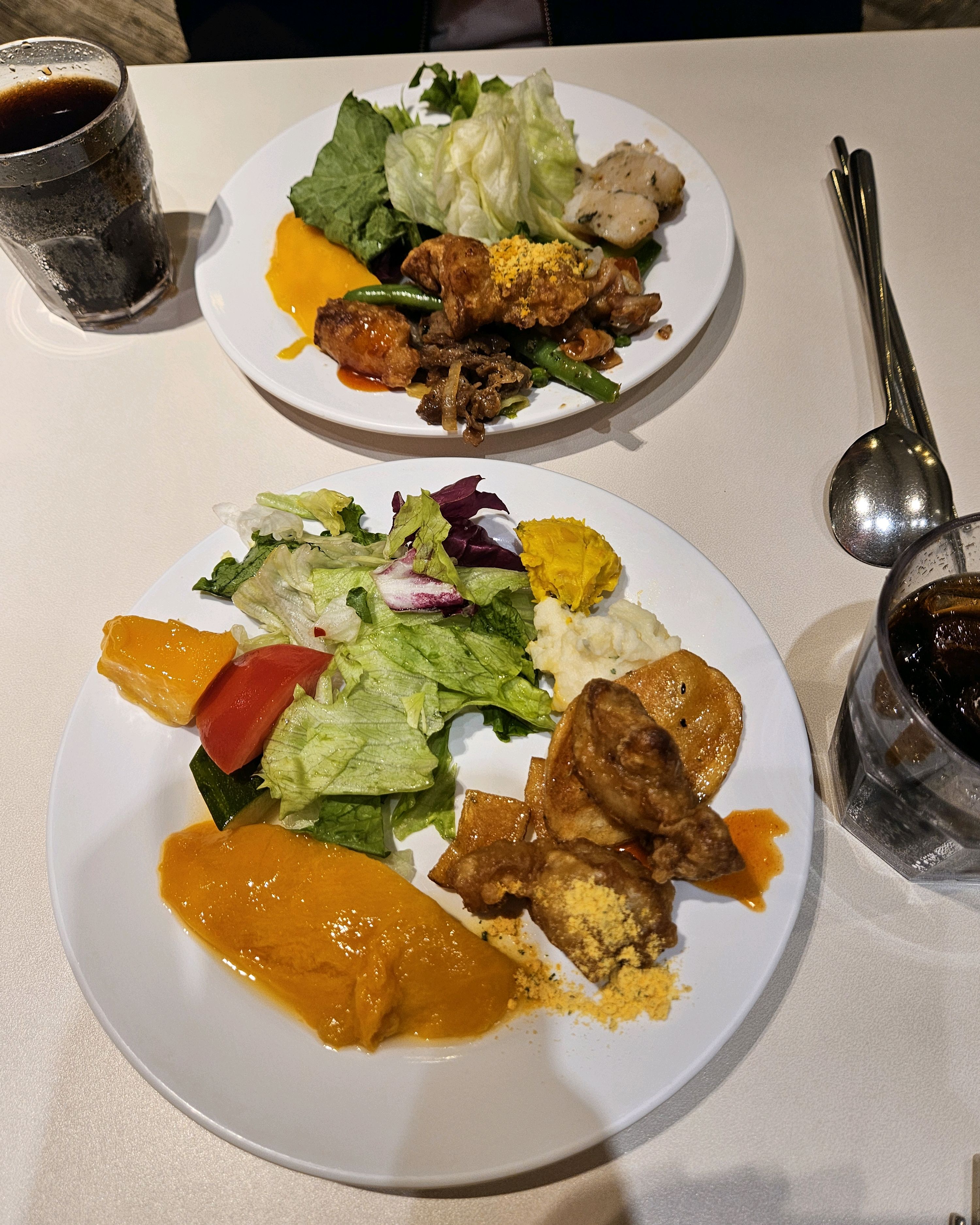 음식도 리필 빠르고 매장도 넓어서 좋았어요~ 먹고 백화점 쇼핑하면서 소화시키면됨 - 신부동 맛집 애슐리퀸즈 신세계백화점 천안아산점