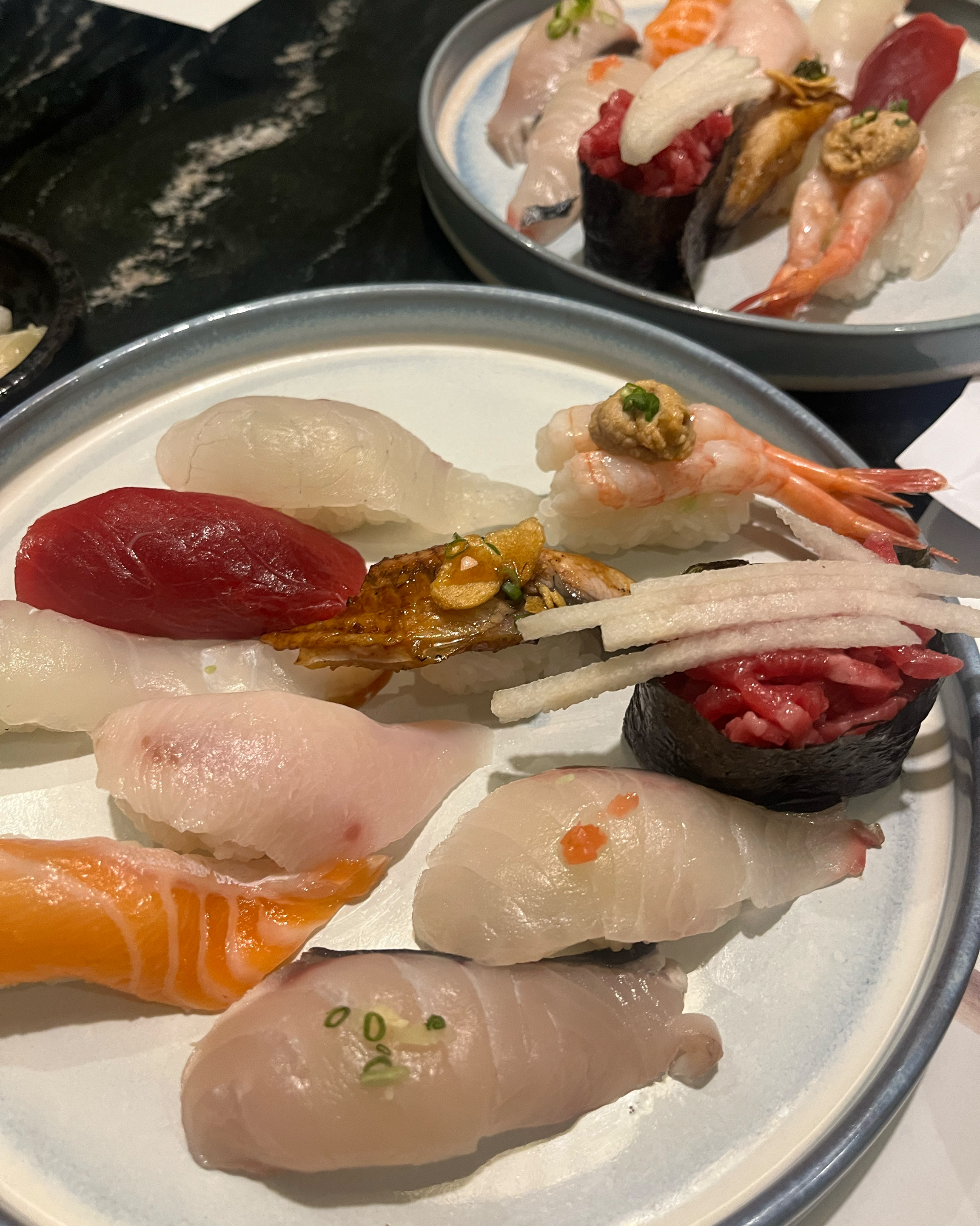 회전초밥도 퀄리티와 가격 다 괜찮고 메뉴 주문도 구성이 좋아요 아기랑 가기도 좋습니다 - 대구 맛집 내안에