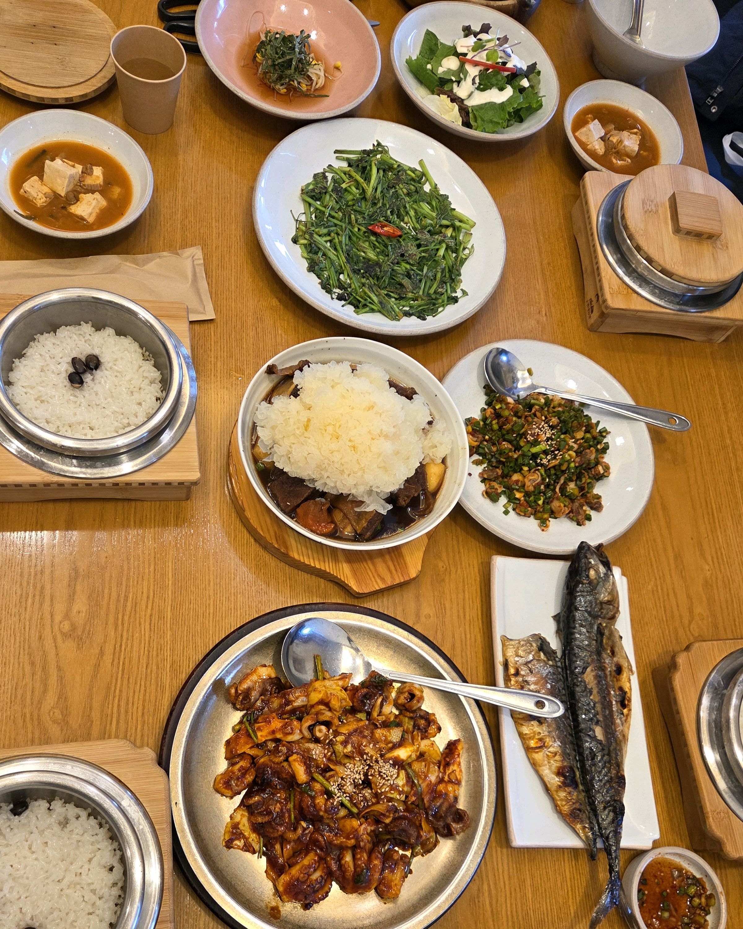 어버이날 식사로 부모님 모시고 다녀왔습니다. - 인천 맛집 밥상편지 송도점