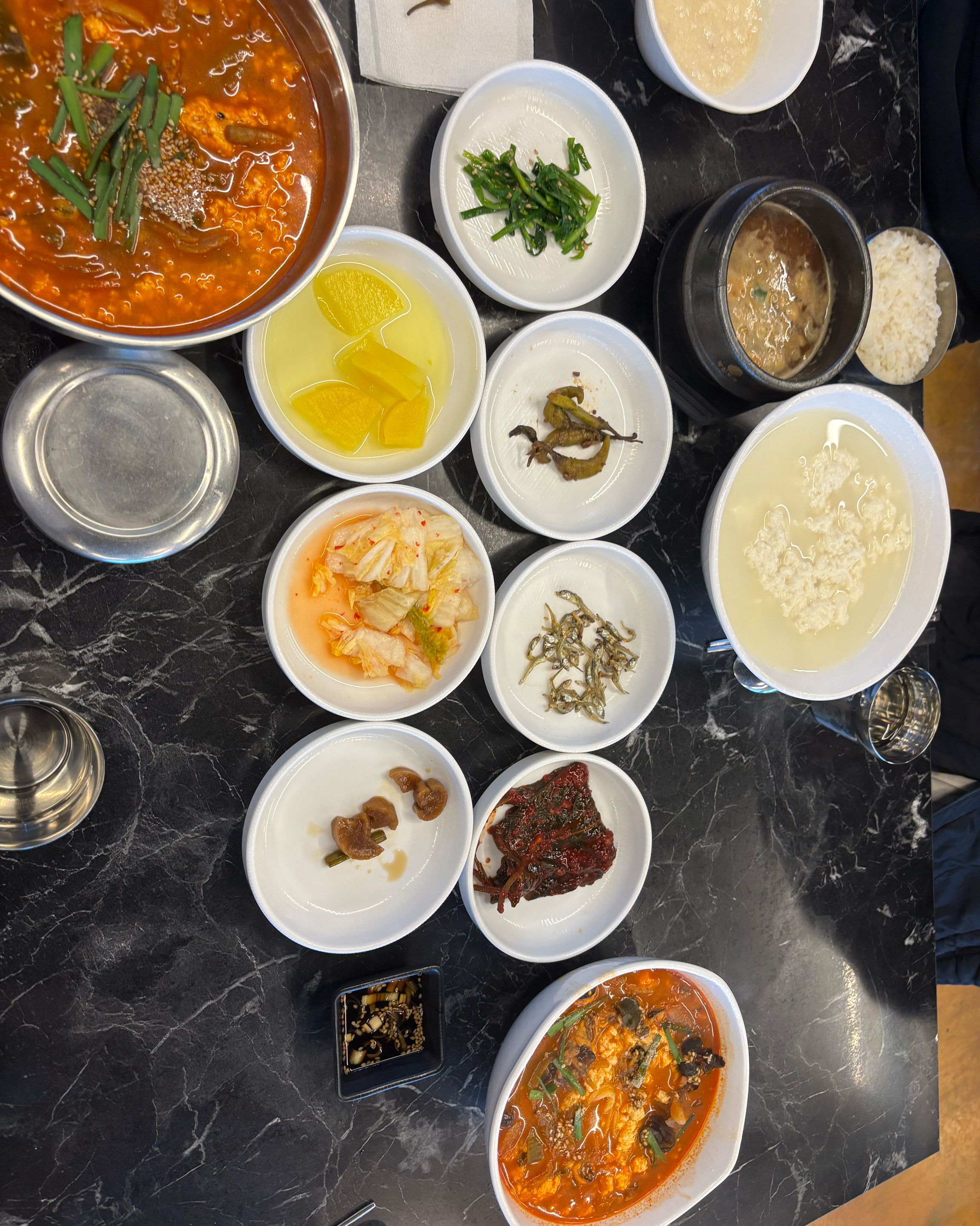 오늘 순두부집 다녀왔어요! - 경포대 맛집 초당훈이순두부짬뽕