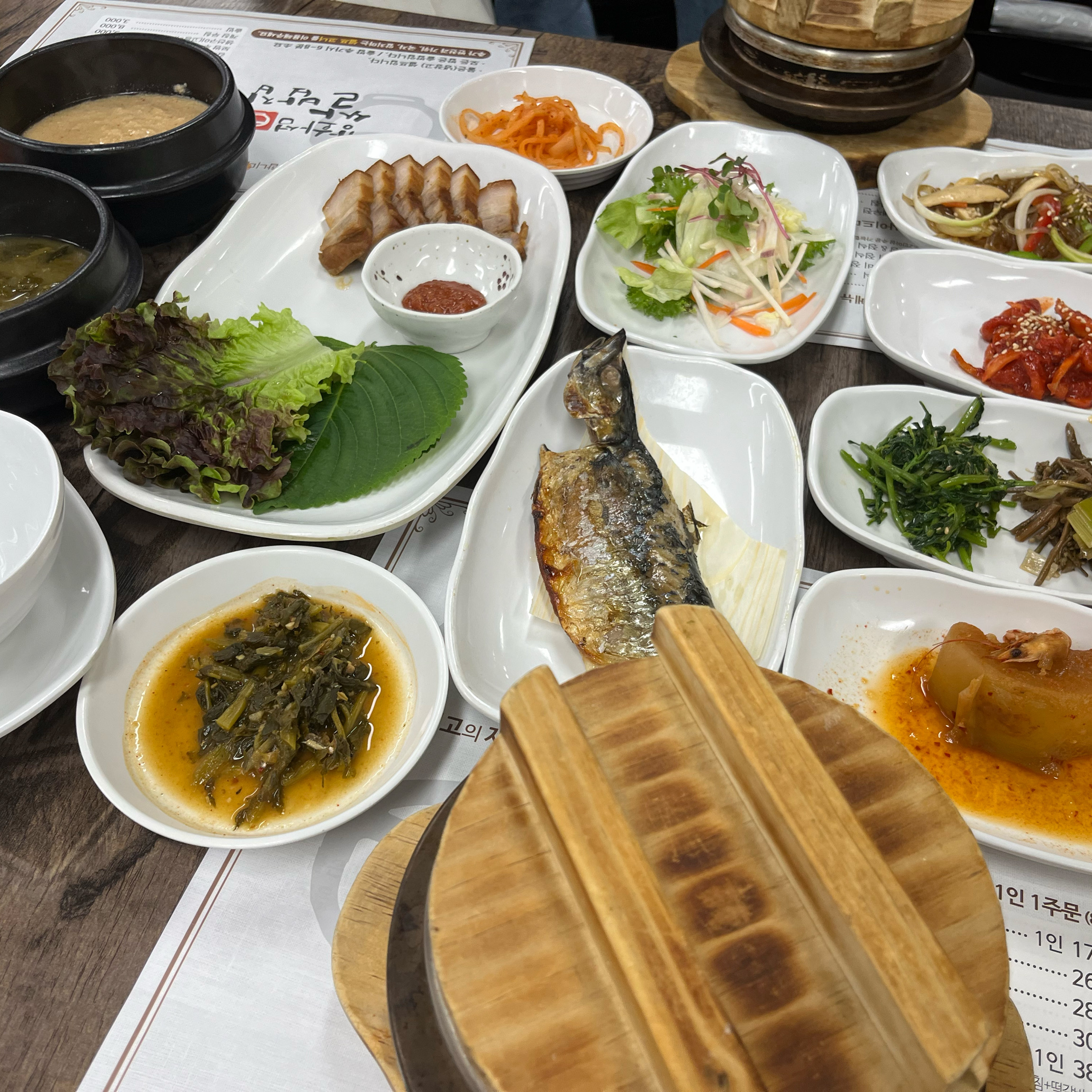 대기는 있었지만 회전속도 빠르고 맛도 있어요! 아이들도 잘 먹고 갑니다 - 인천 맛집 강화섬쌀밥집