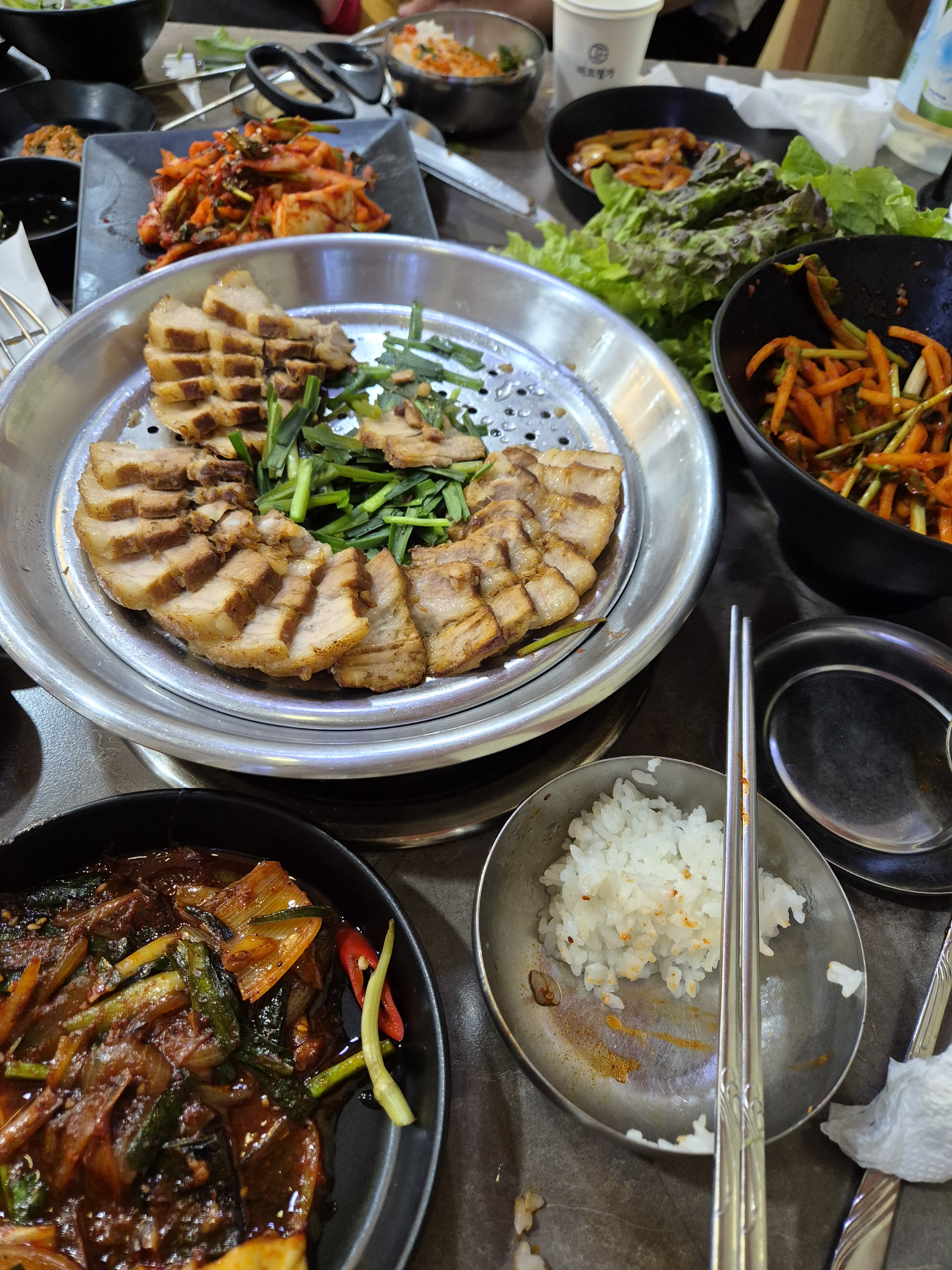 가족들과 맛나게 식사했슴니당ㅋㅋㅋ - 인천 맛집 해탄 계양구청점