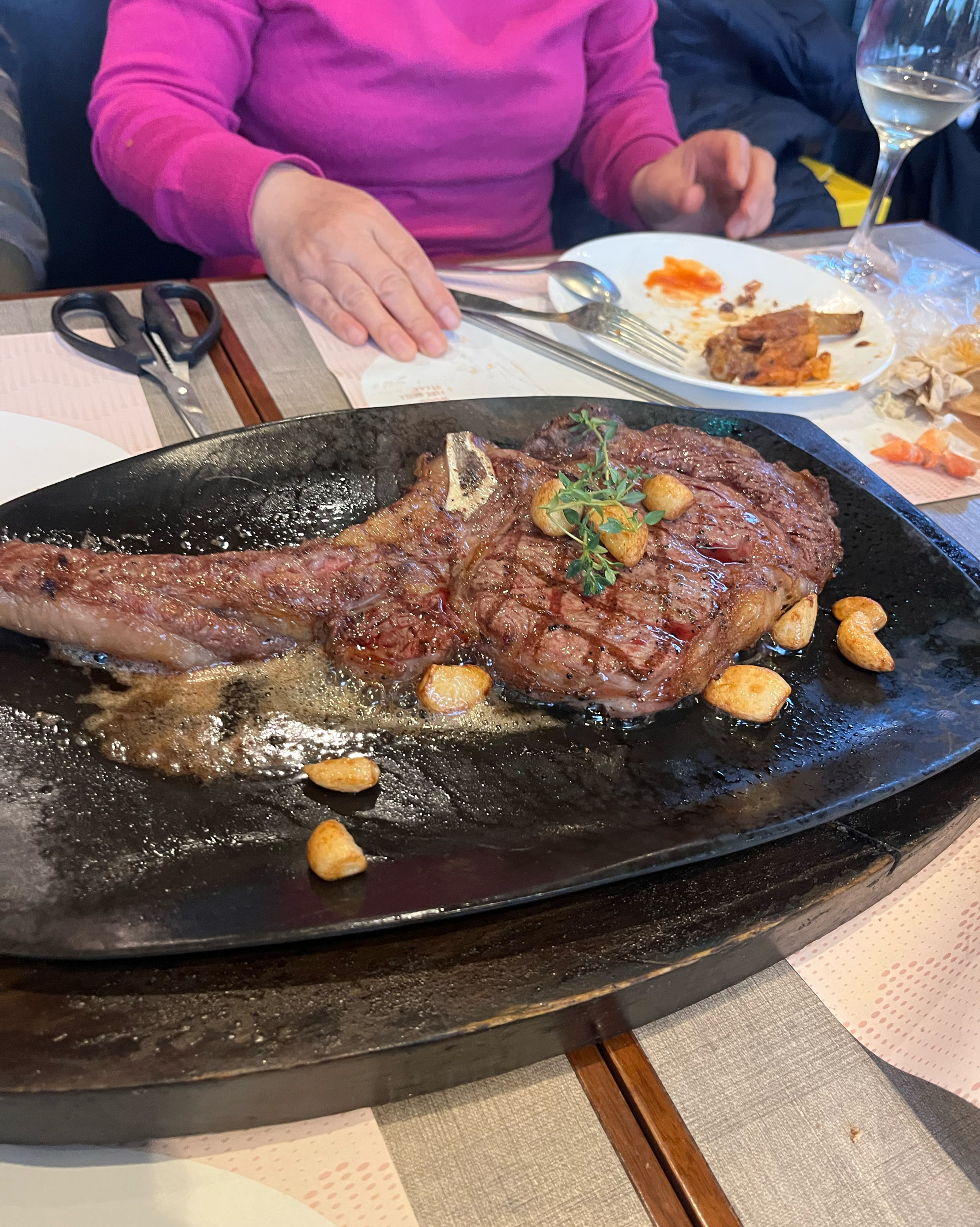 오래간만에 빕스이용했습니다 네이버이용가능해서 좋았고, 토마호크 정말맛있었습니다 - 비산동 맛집 빕스 비산점