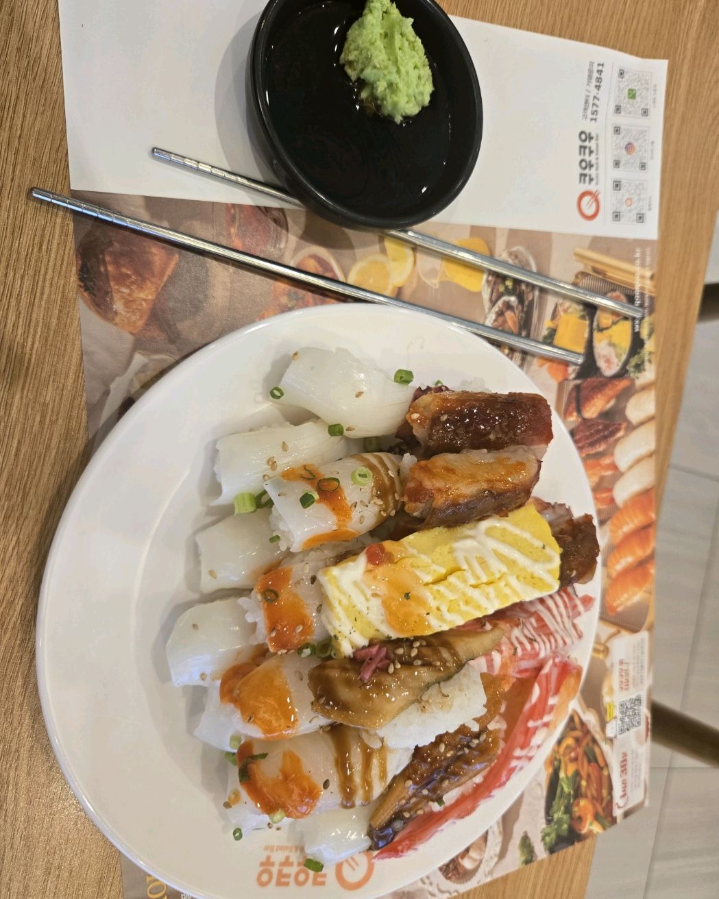 배우자랑 데이트하러 나왔다 초밥이 땡겨서 쿠~우쿠~우로 - 익산 모현동 맛집 추천 쿠우쿠우 익산점