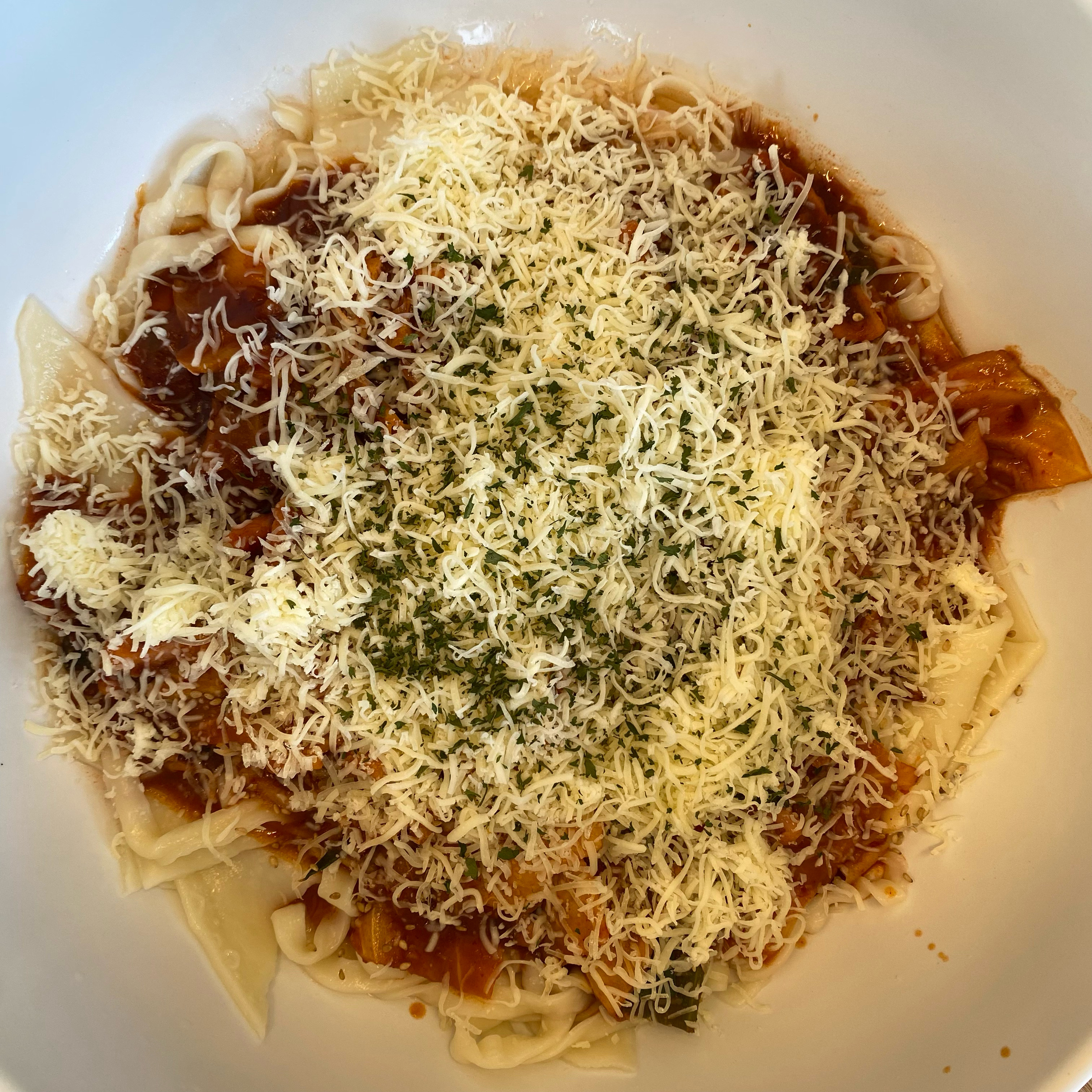 오징어비빔칼제비 먹었어요! - 경포대 맛집 강릉칼제비 강릉본점