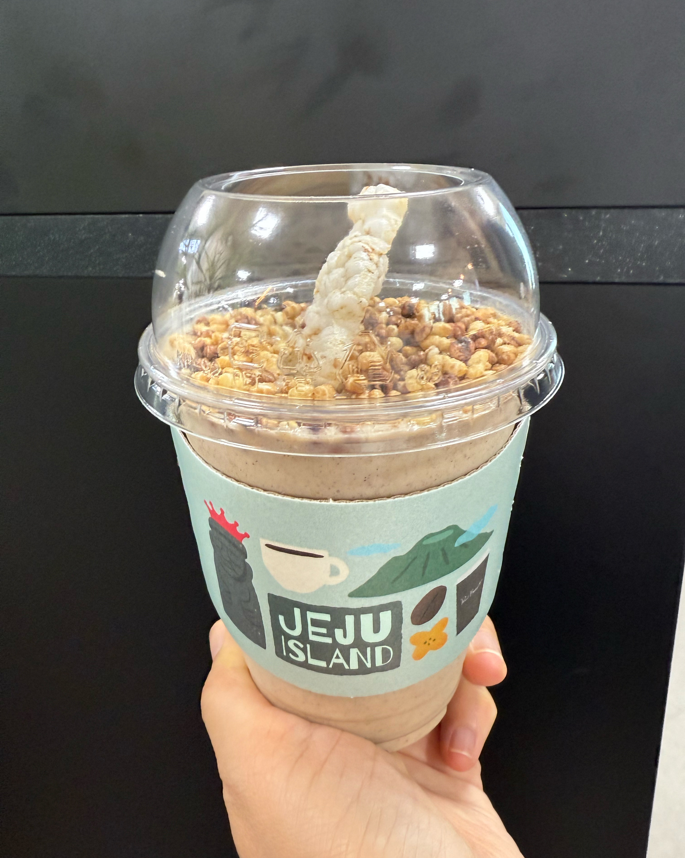 제주개역 프라페는 제주 공항점에만 있다고 해서 사봤어요~~! - 제주 맛집 폴 바셋 제주공항 국내선점