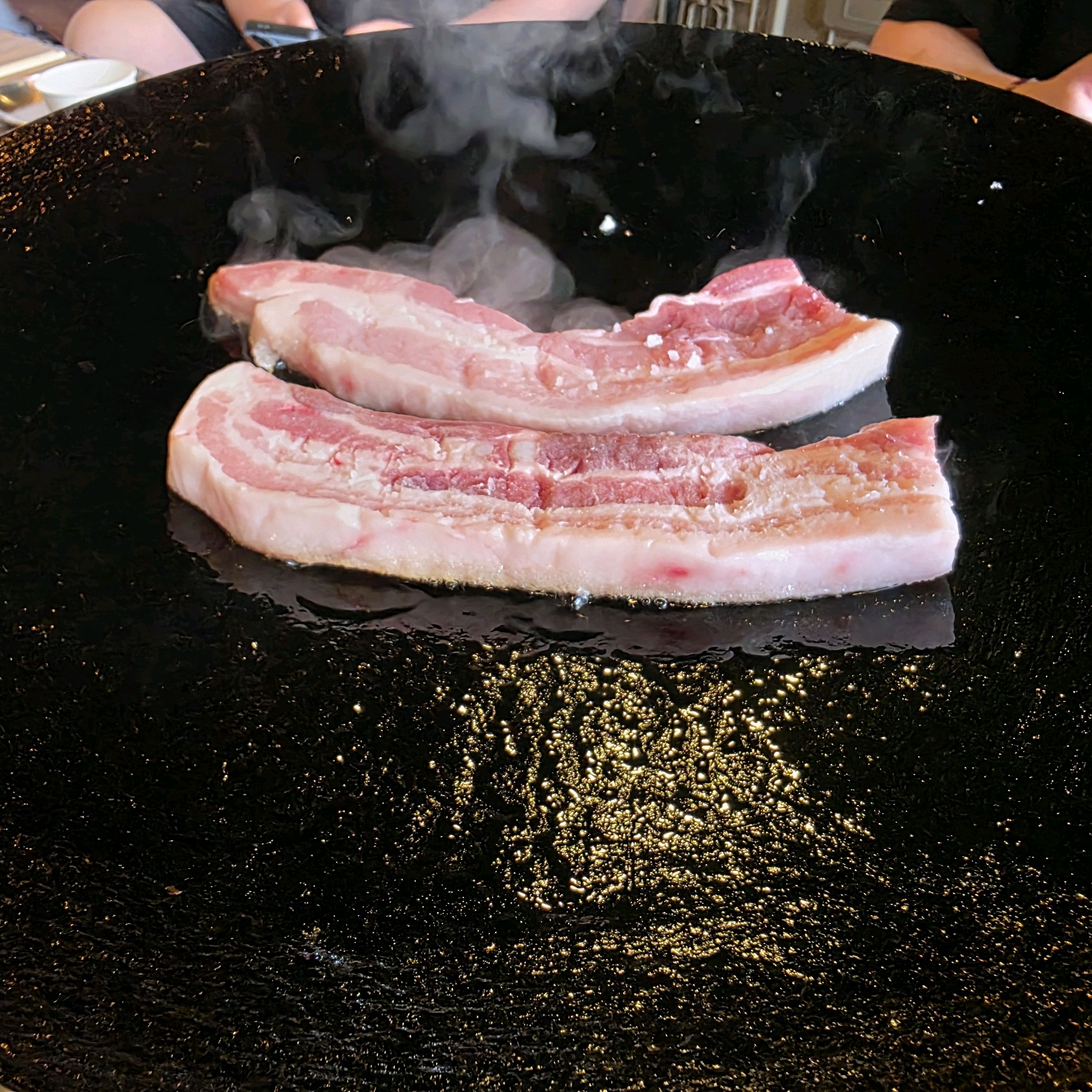 정말 캠핑가서 고기굽는 기분이었습니다. - 인천 맛집 인천대공원 바베큐식당 인더캠핑