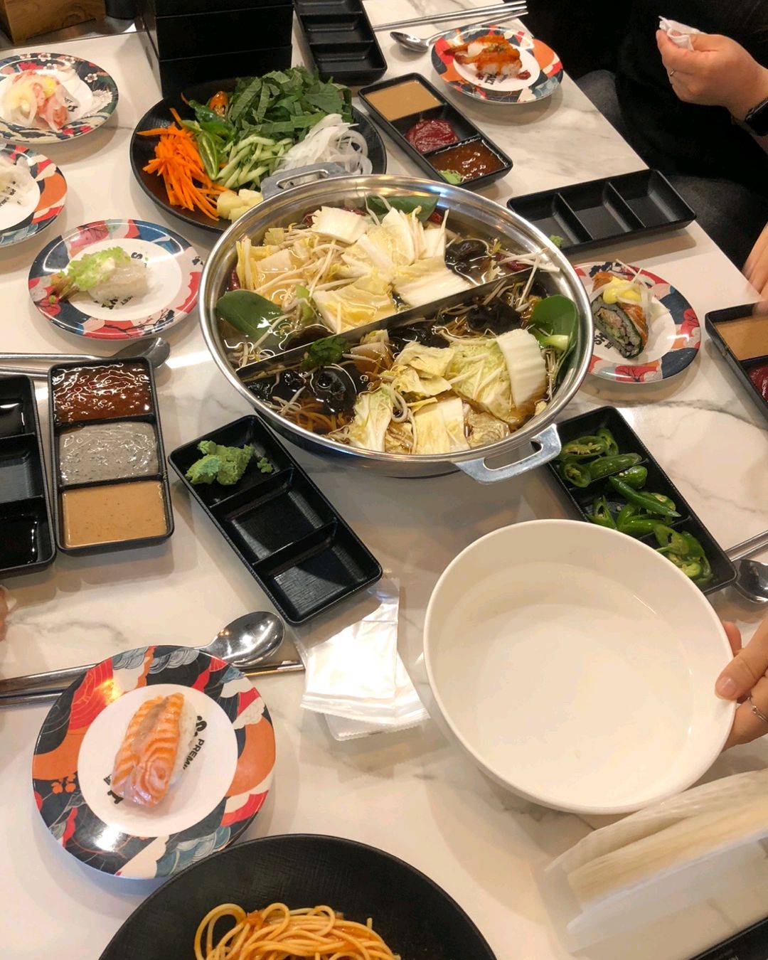 너무 만족합니다!🧡 나중에듀 샤브샤브 먹으러 여기로 올 것 같습니다 - 평택 맛집 샤브야키 평택본점