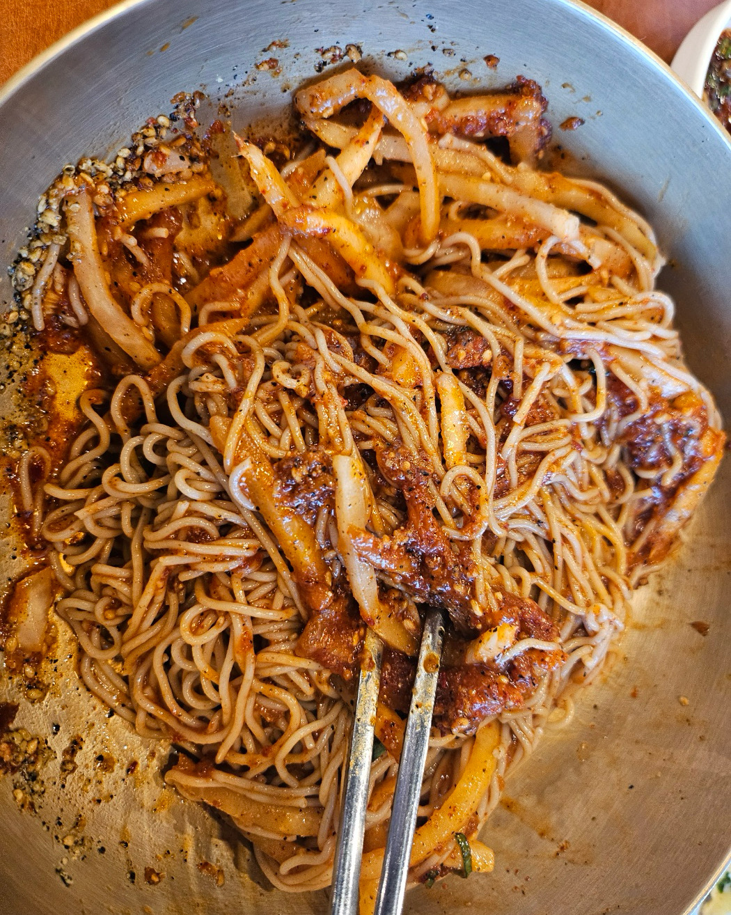 와 메밀100%는 처음먹어보는데 면 식감 너무 좋고 - 제주 맛집 제주순메밀막국수