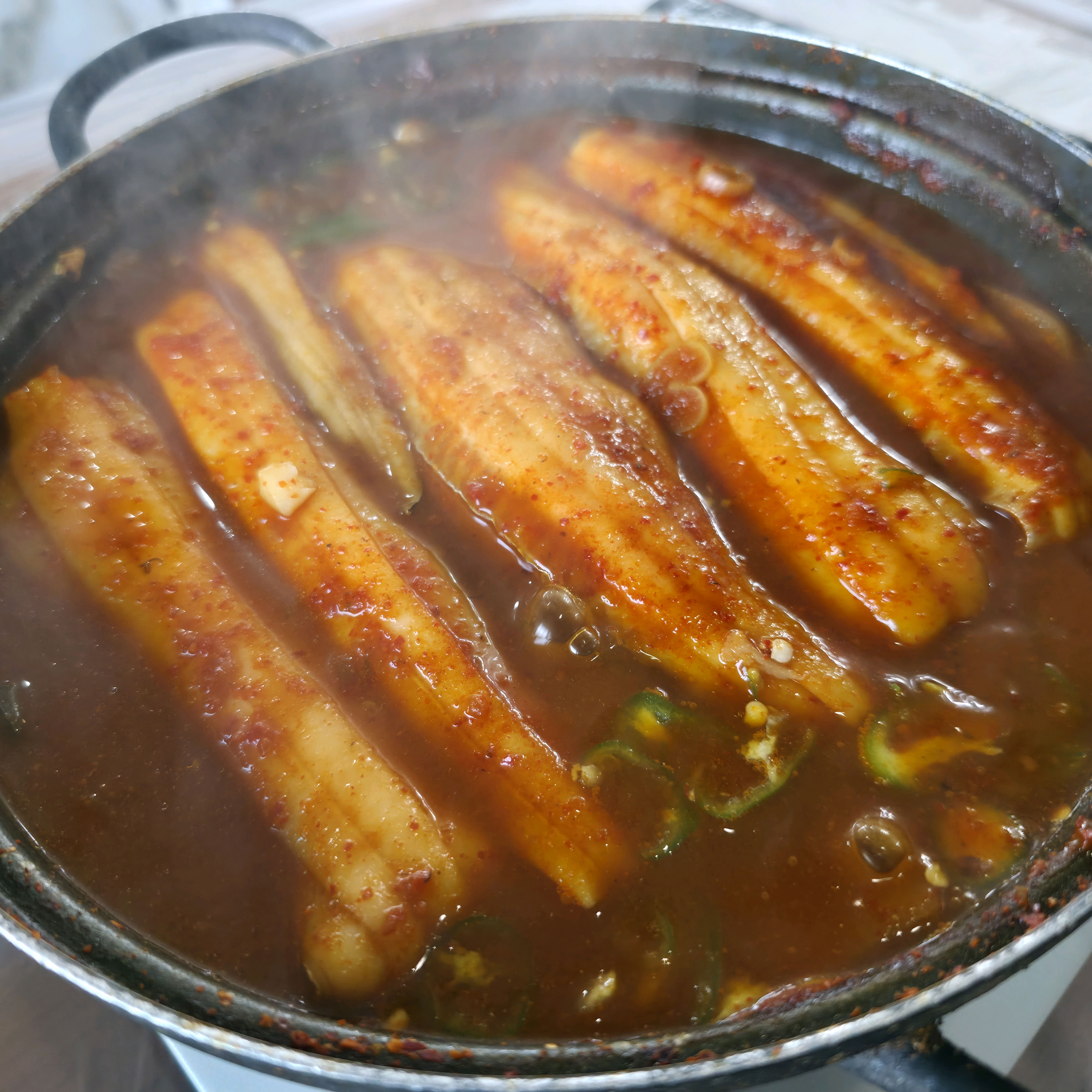 순살갈치조림 맛있었어요.. - 제주 맛집 순천미향 제주산방산본점