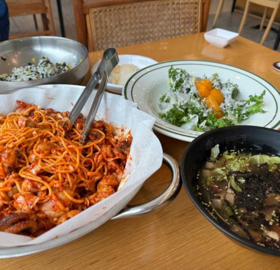 쭈치파 처음보는 메뉴였는데 맛있어서 놀랐어요! - 인천 맛집 복사꽃피는집 청라점