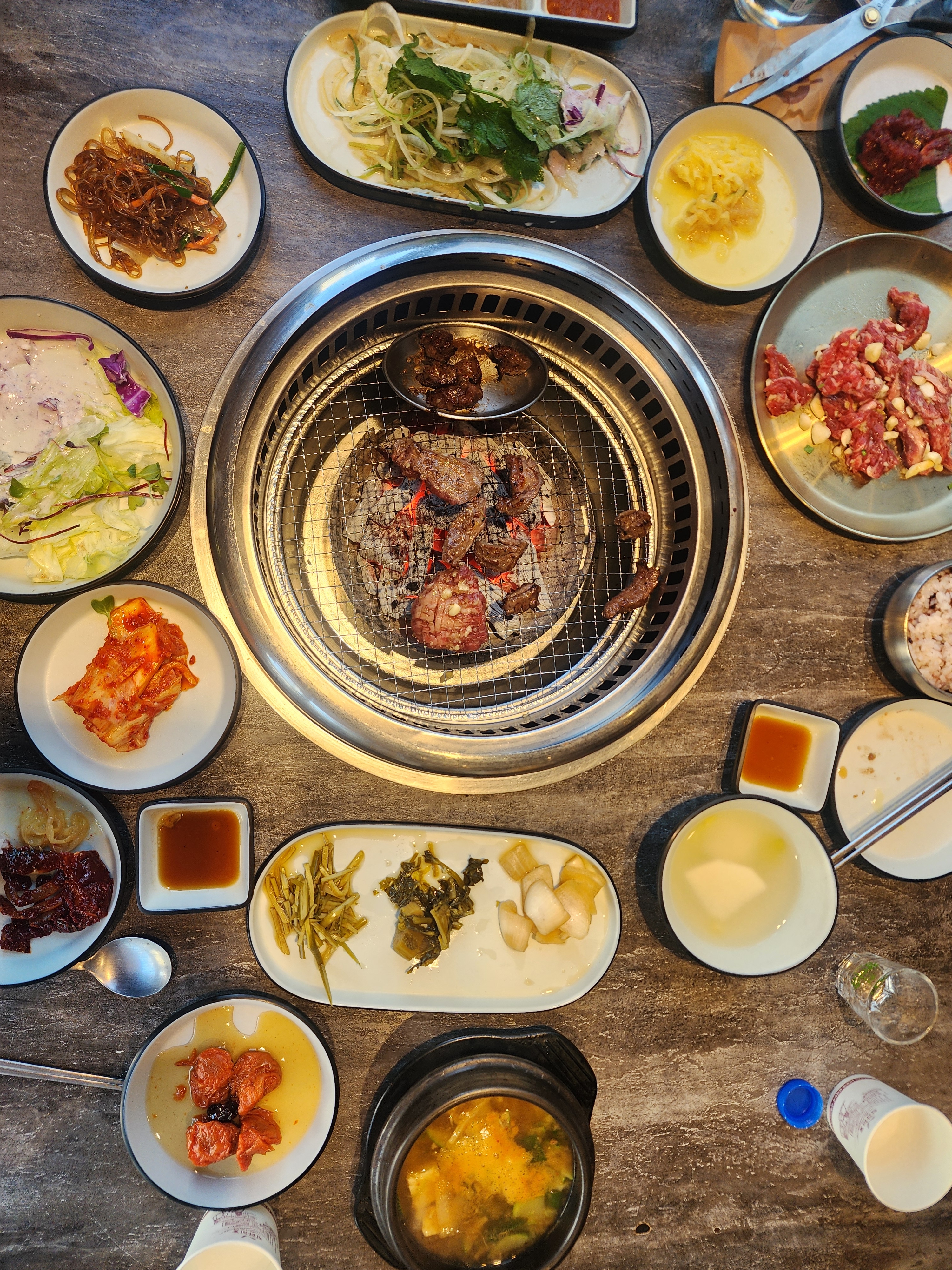처음 방문했는데 고기 맛있고 신선해요 - 인천 맛집 노천골 부평본점