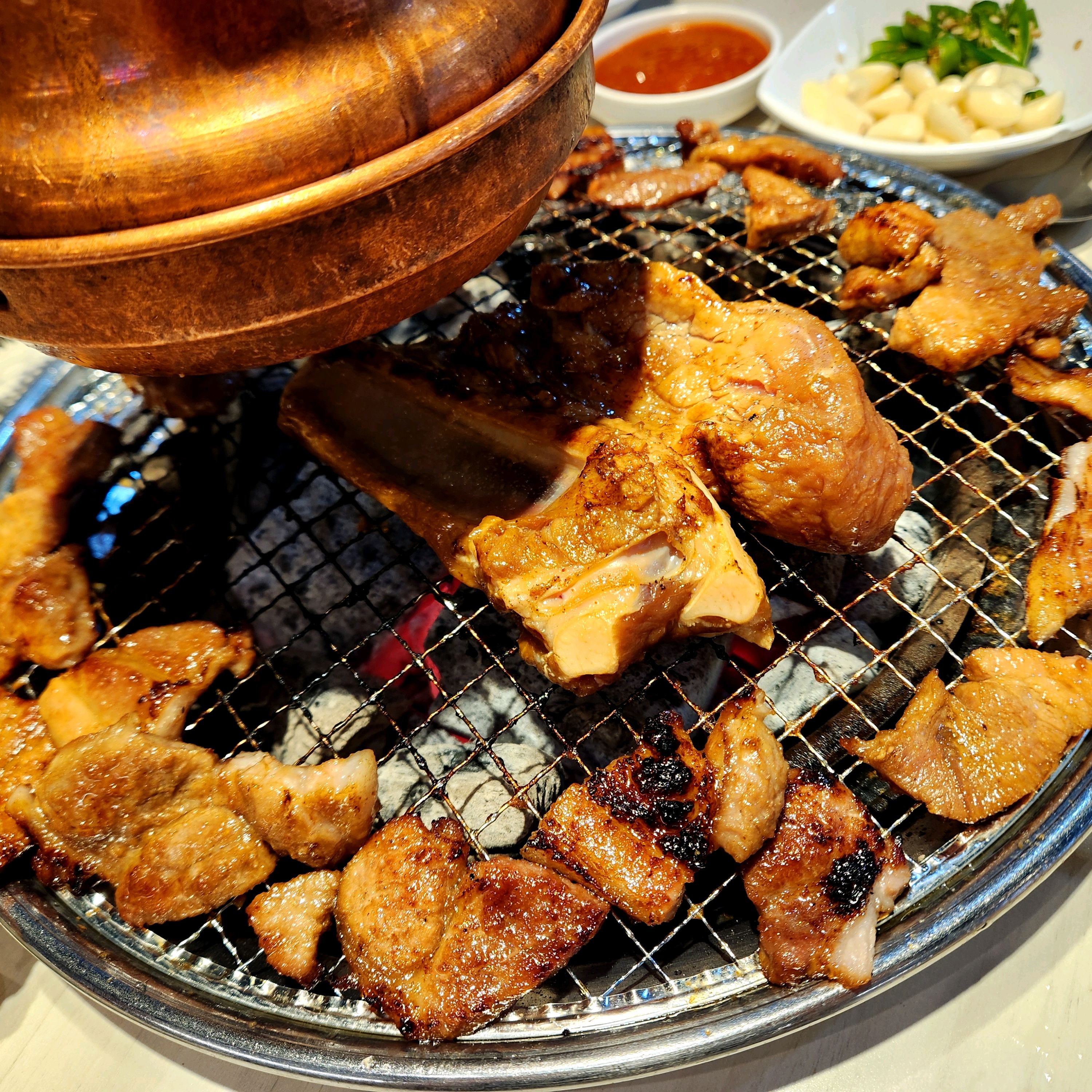 어버이날 맞이 딸이 사준다고 해서 왔어요! - 교하 맛집 명륜진사갈비 교하점