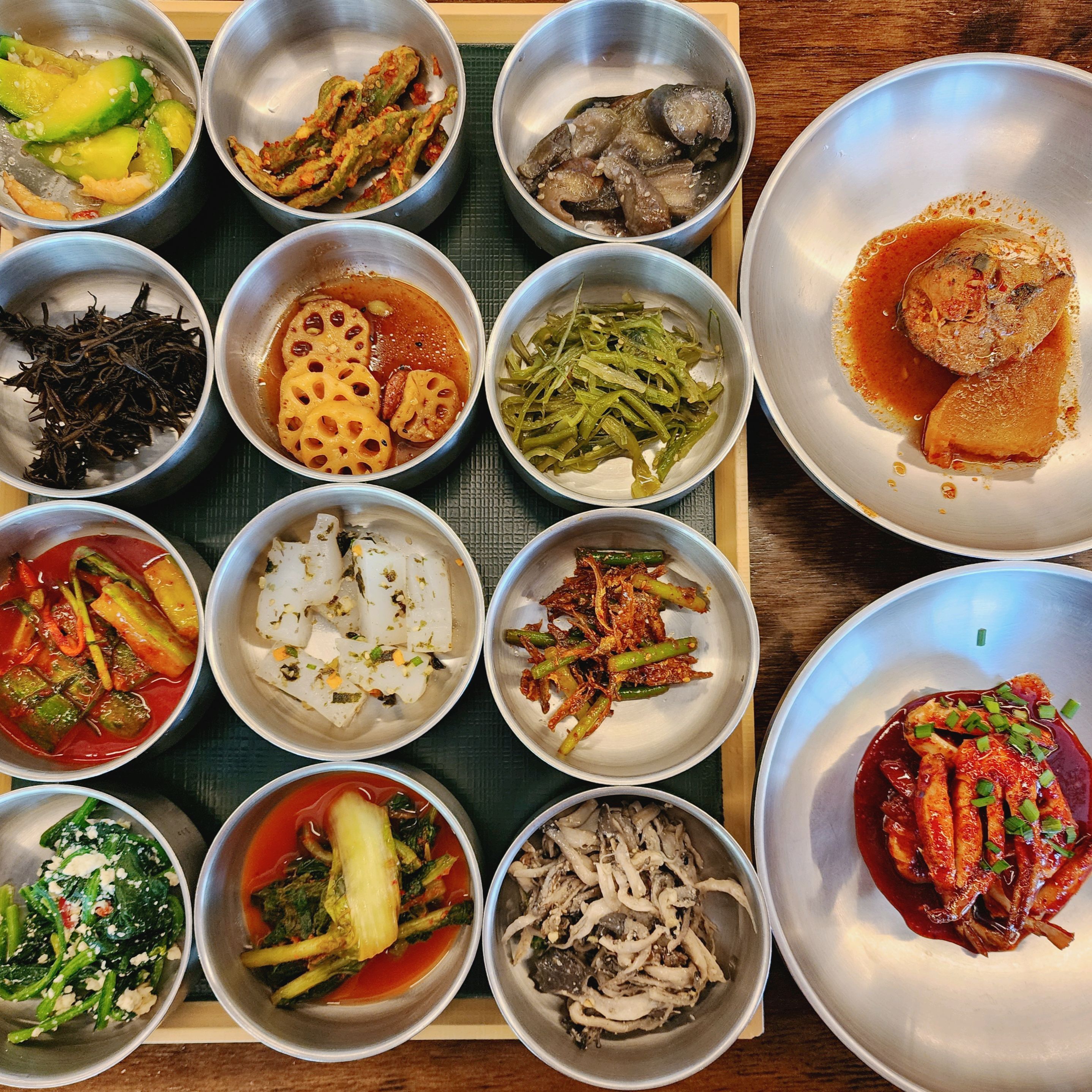 톳밥 정식 12,000원. 정갈하고 맛있어요. 웨이팅 할 만하네요.👍 - 대전 맛집 둥지톳밥