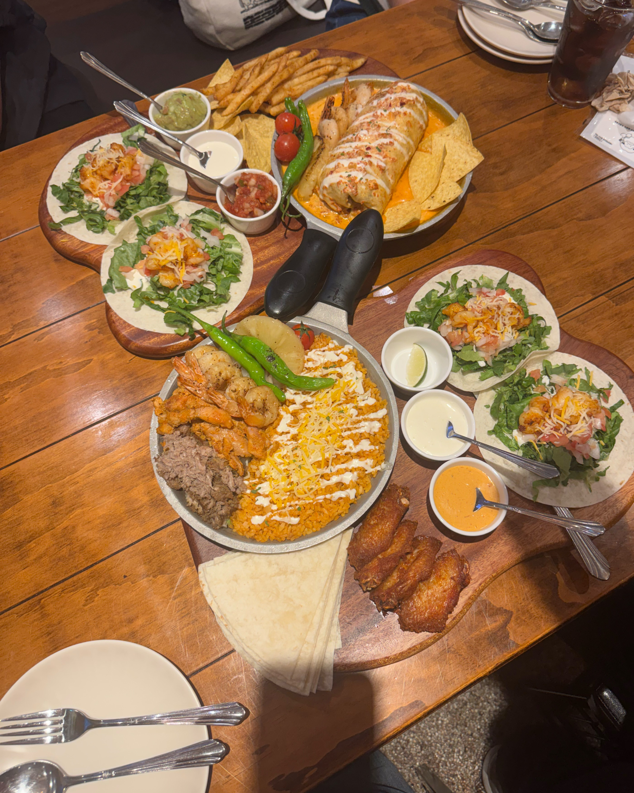 4인세트 푸짐하게 시켜서 먹었어요~ - 상봉동 맛집 갓잇 상봉엔터식스점