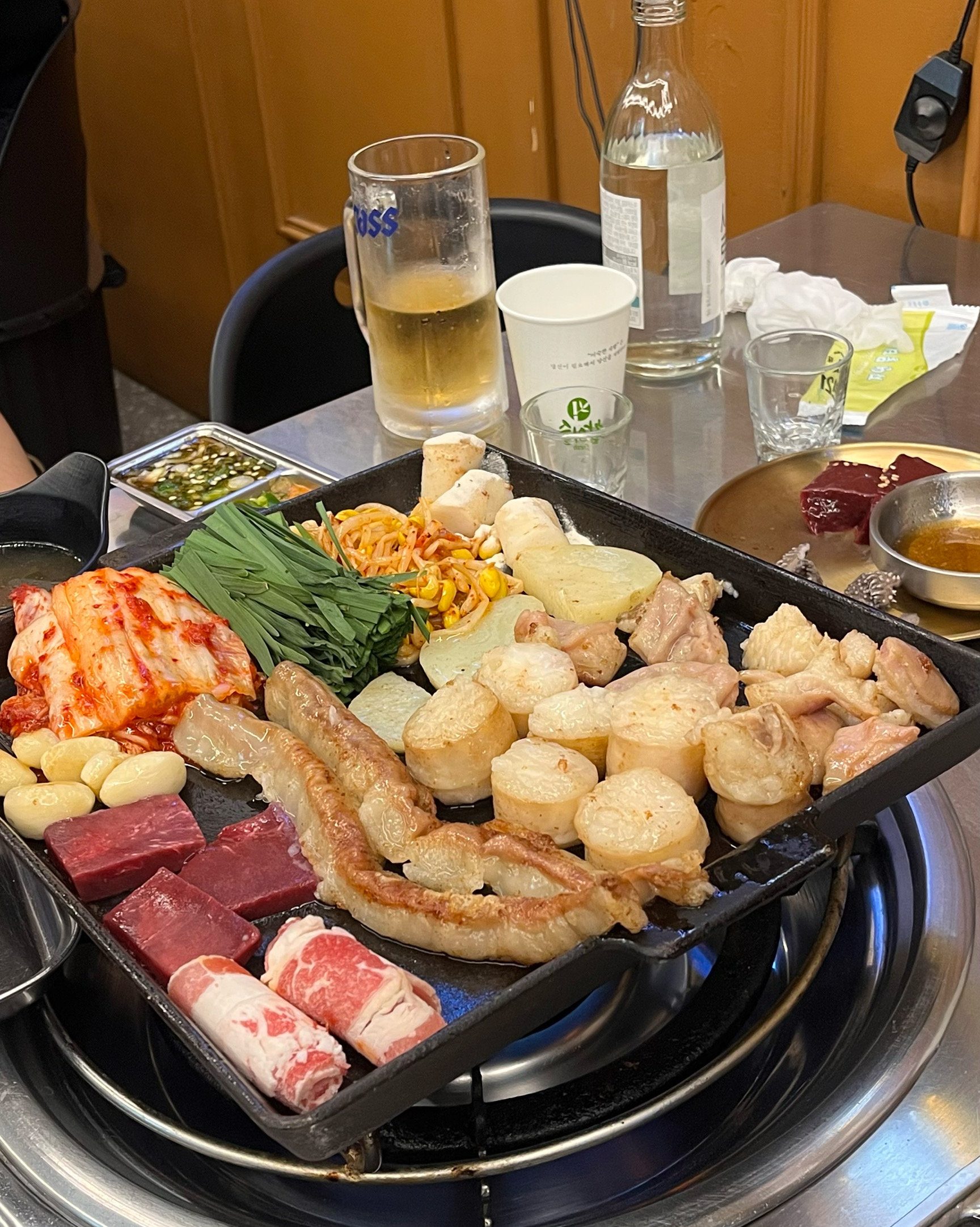 곱창이 신선해요!!! 그리규 엄청 친절하십니더,, 다 구워주시고 언제 먹으면 좋은지 설명해