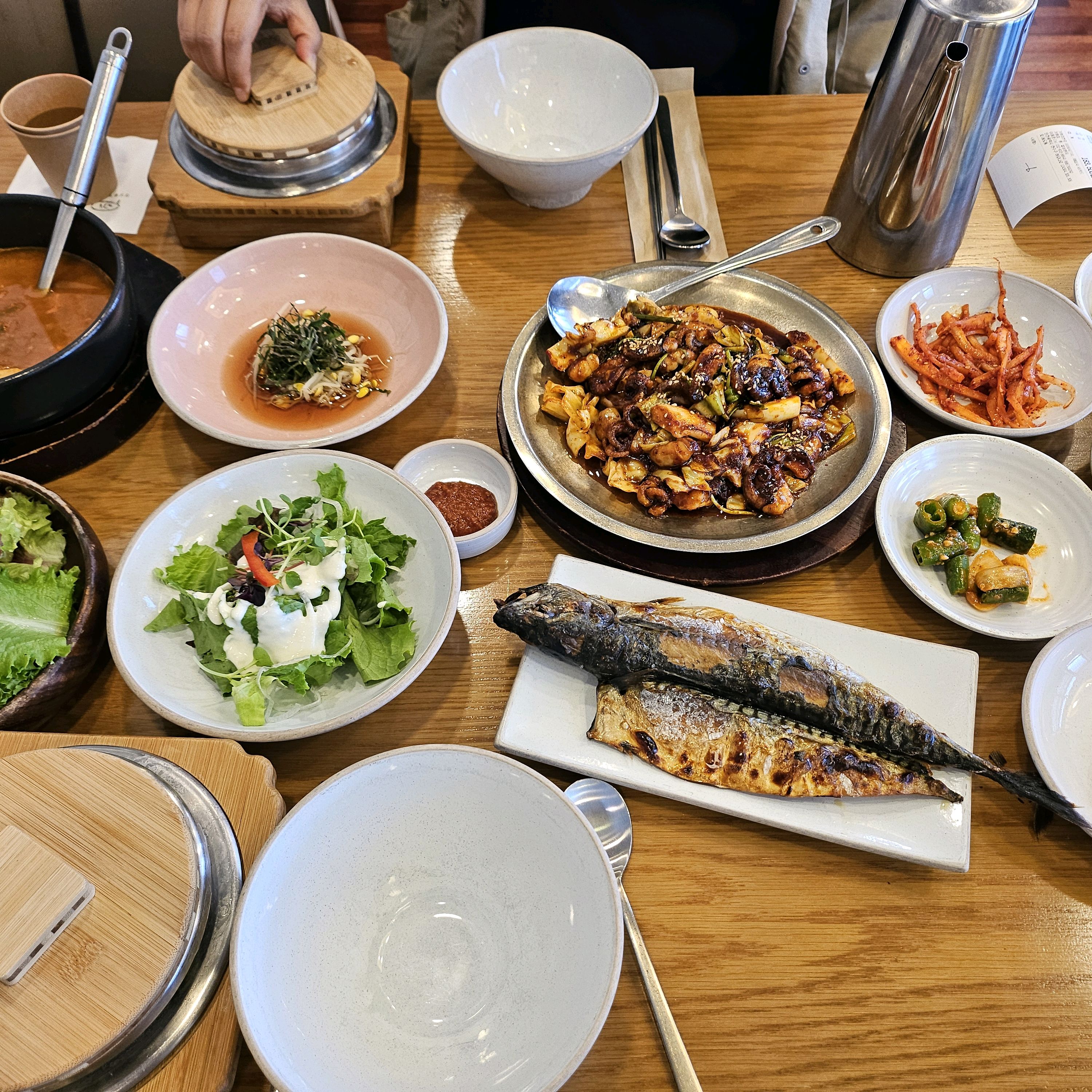 오랫만에 밥상편지 왓어요 - 인천 맛집 밥상편지 송도점