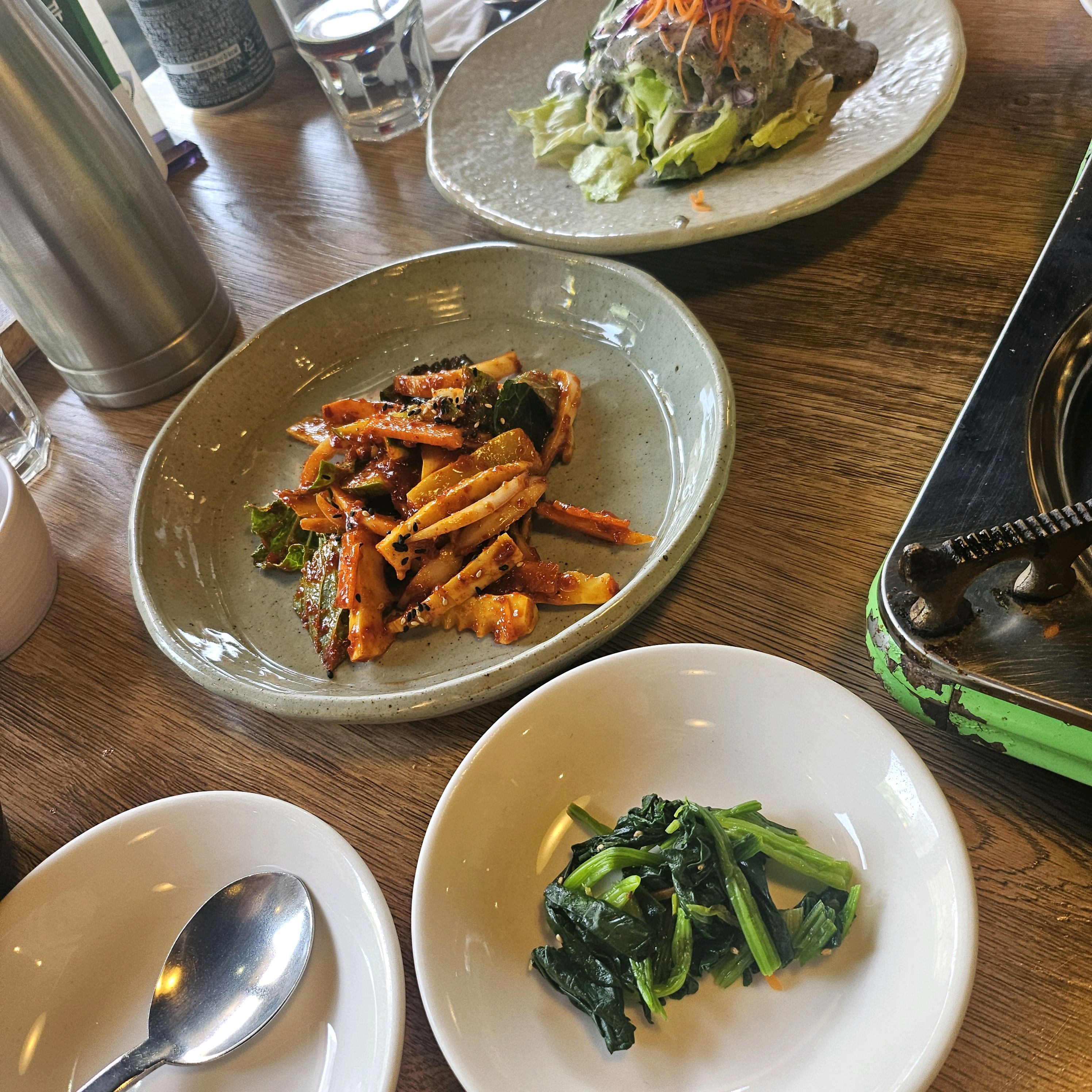 야채신선하고 맛있어서 좋아용 ㅎ 메장도넓어요 - 인천 맛집 부평직화구이쌈밥