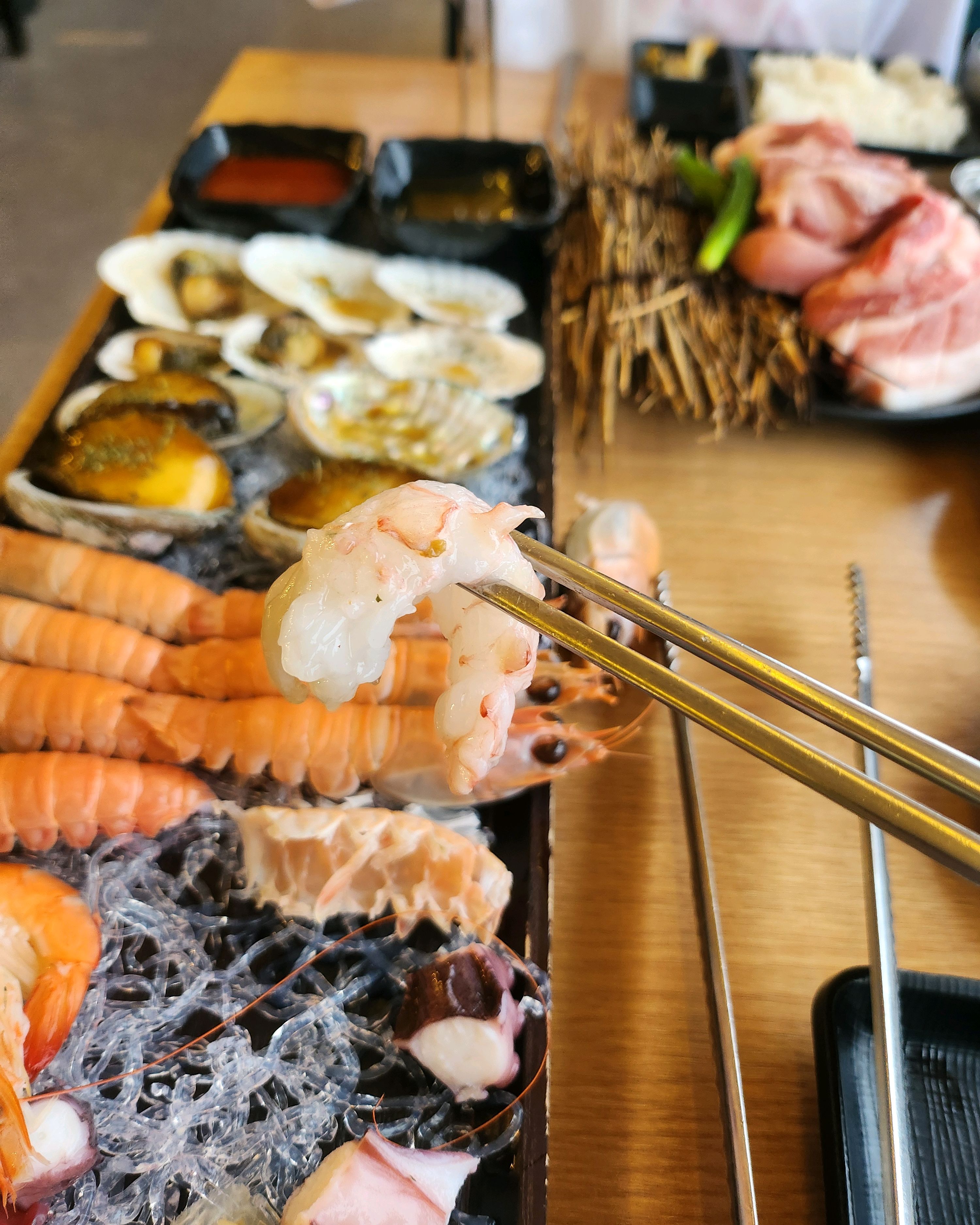 인테리어도 좋고 넘 맛있었어요~! - 제주 맛집 애월 삼육공본점 숙성흑돼지