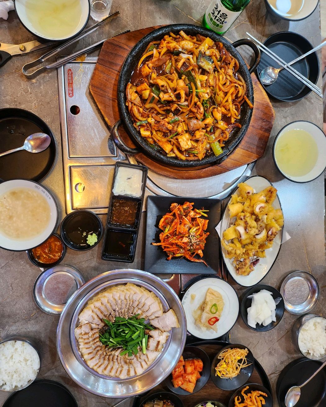 아이들과 방문 했는데~~고기 엄청 잘 먹어요 - 인천 맛집 해탄 계양구청점