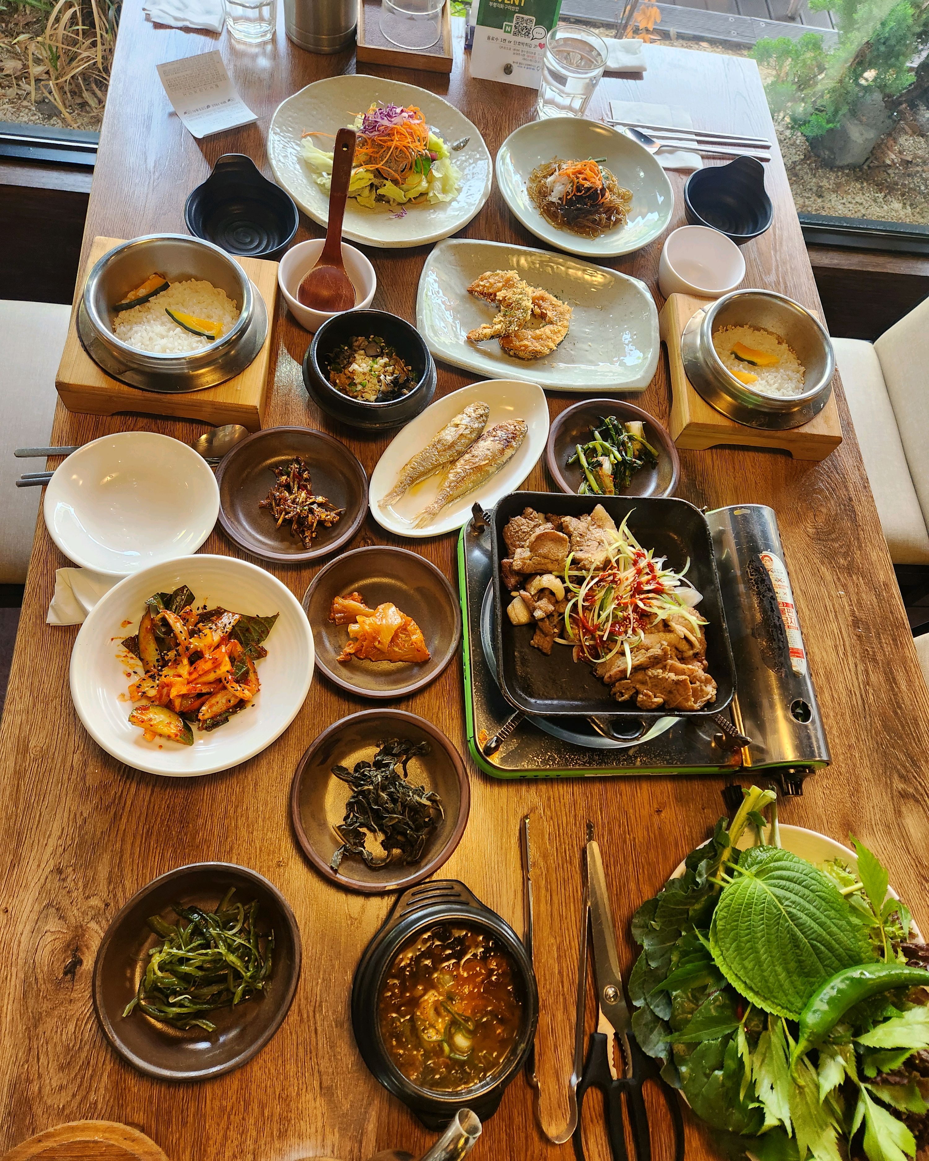 석쇠구이쌈밥 먹으로 왔어요. - 인천 맛집 부평직화구이쌈밥