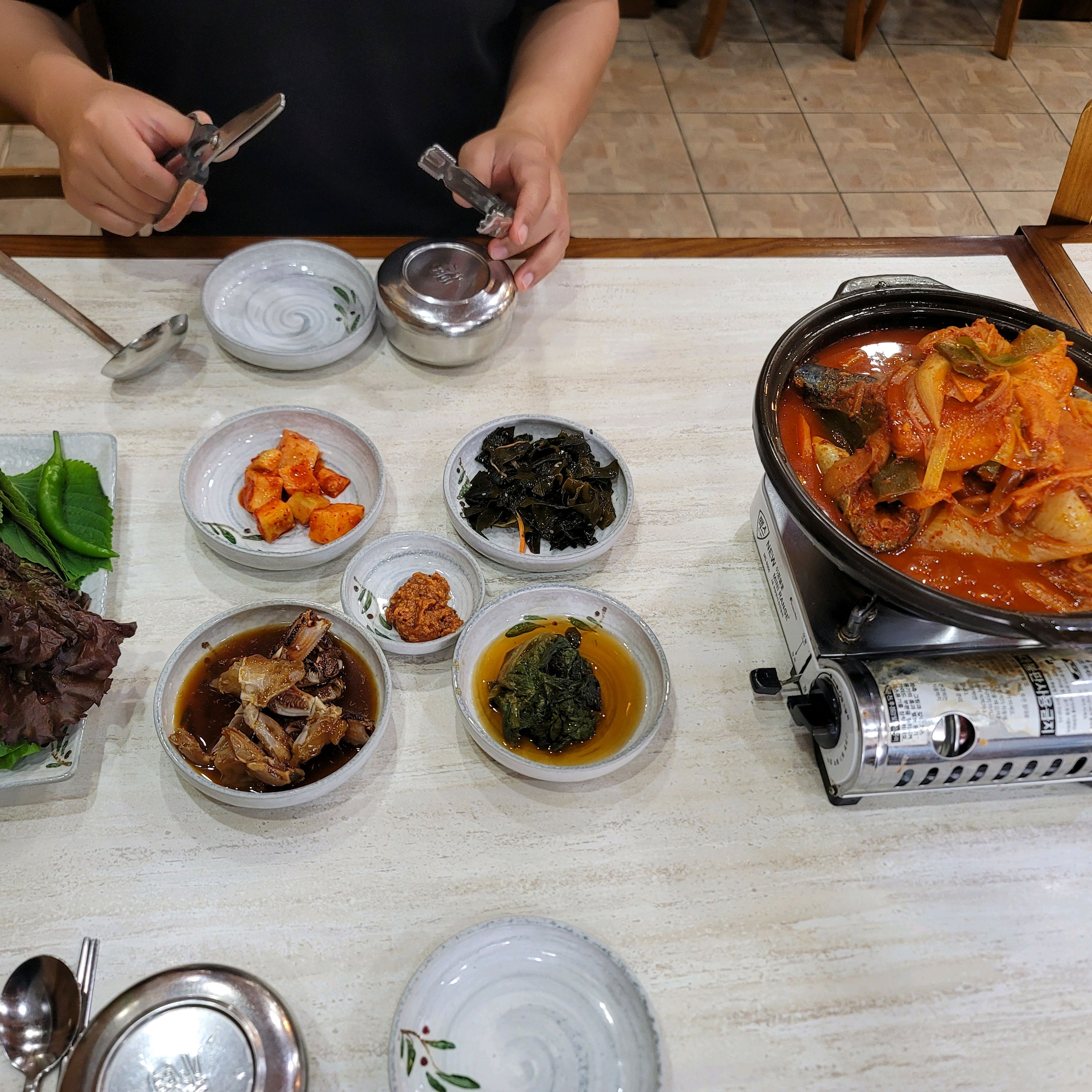 맛있게 잘 먹었어요 - 제주 맛집 바다속고등어쌈밥 제주애월본점