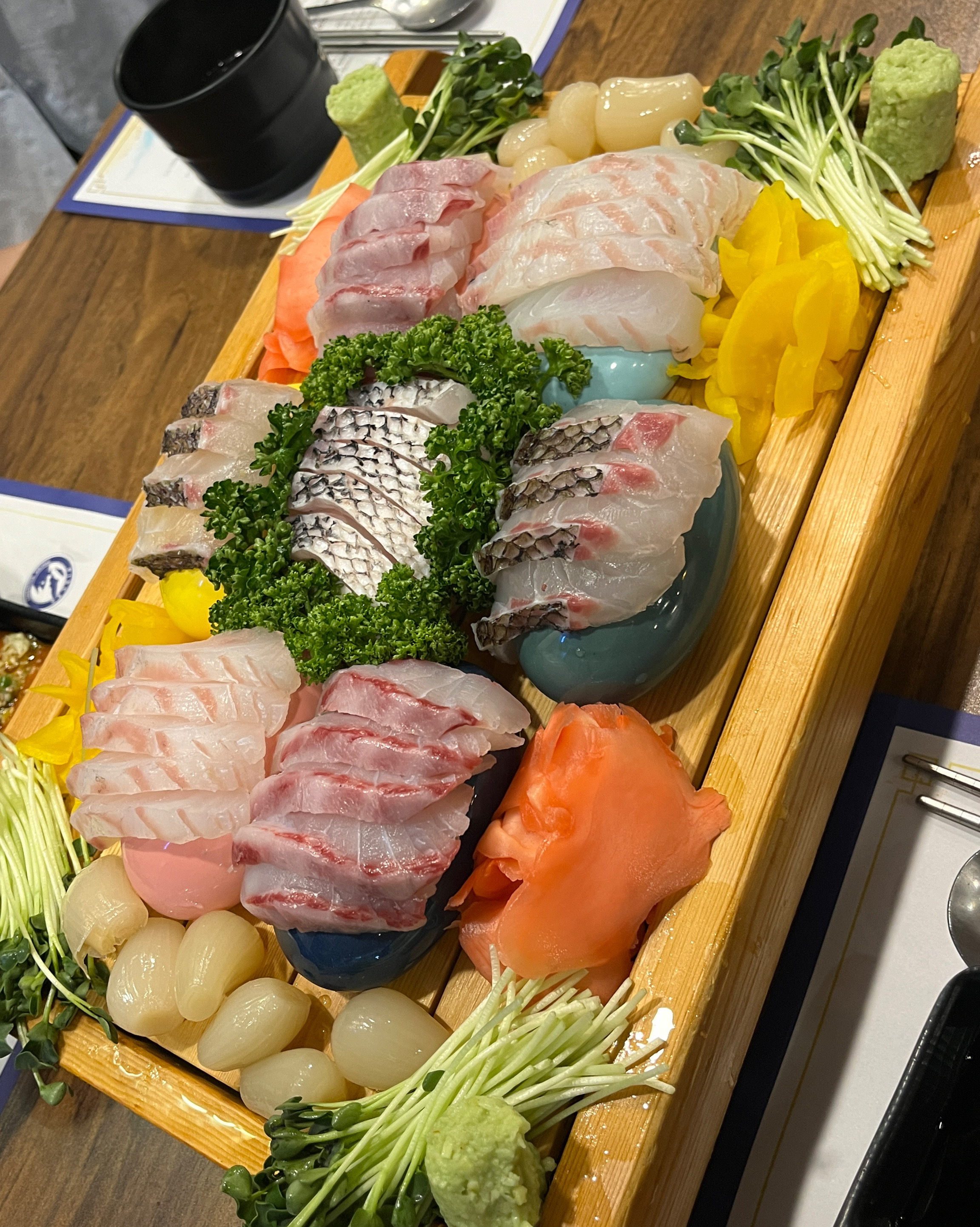 너무 맛있어요 도미 맛있어용 - 정자역 맛집 물고기자리 정자점