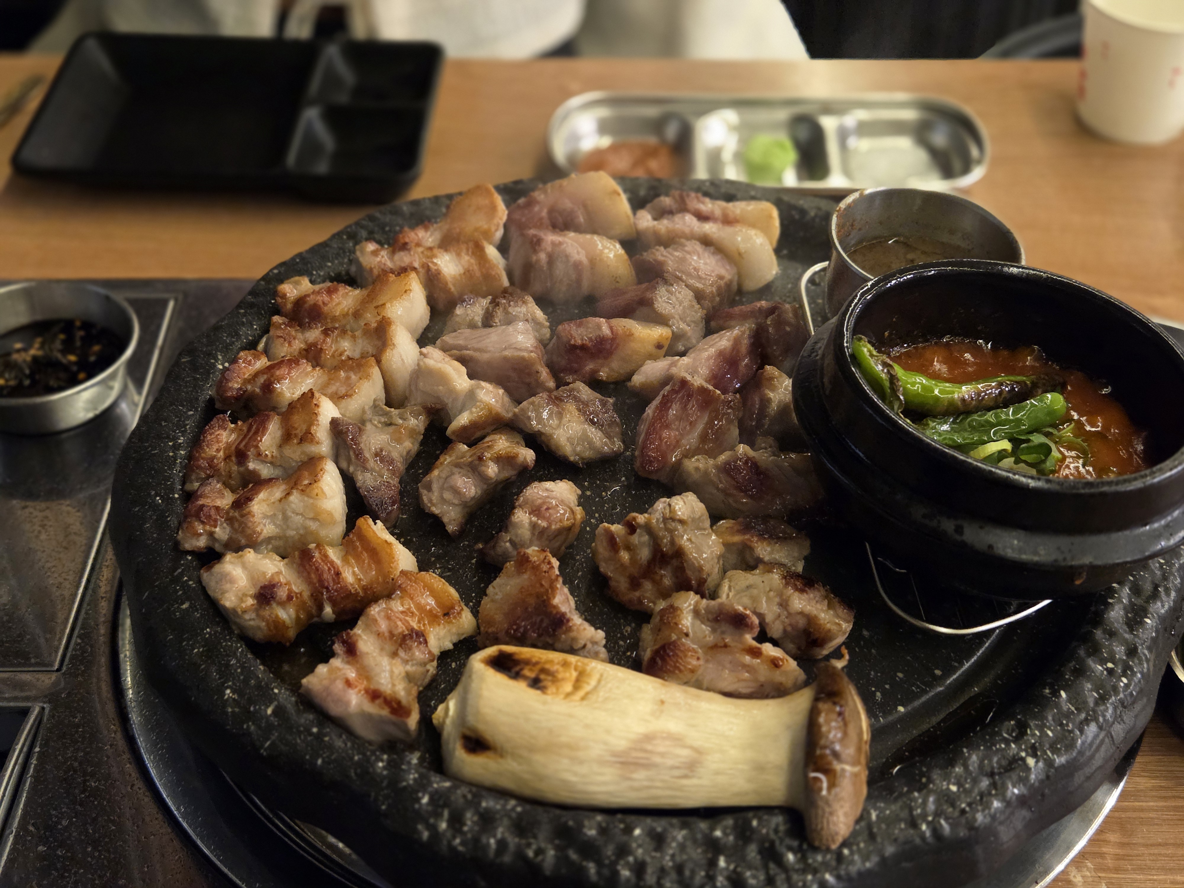제주도 쩝쩝박사 친구 추천으로 예약하고 왔어요. - 제주 맛집 애월 삼육공본점 숙성흑돼지