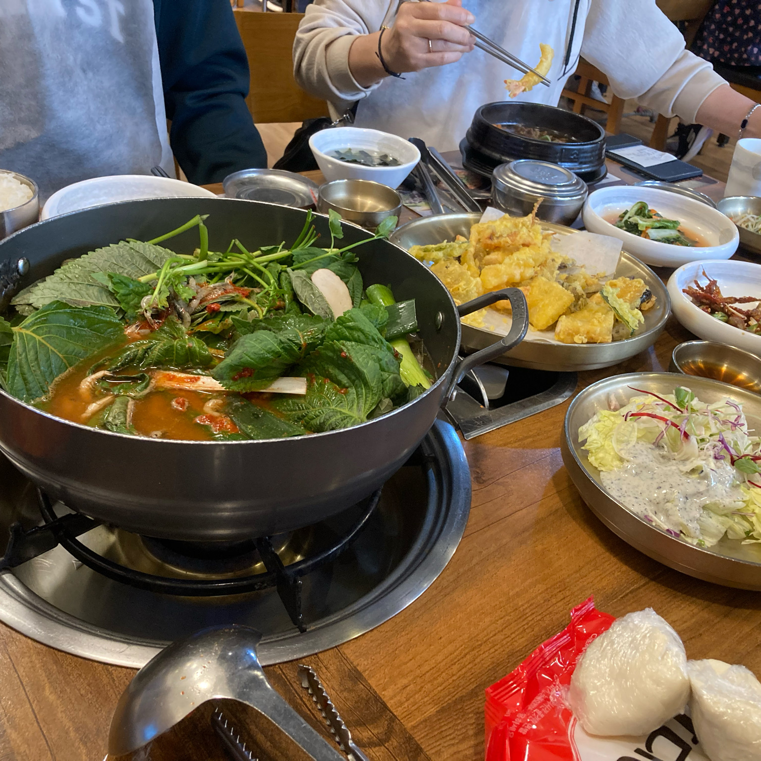 어버이날 가족 모임 하였습니다 - 인천 맛집 아우라지 삼산점