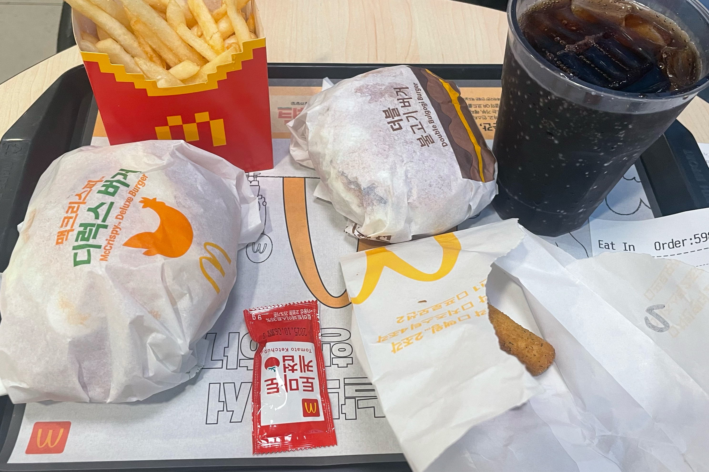 치즈스틱 맛잇어요 - 인천 맛집 맥도날드 인천계산DT점