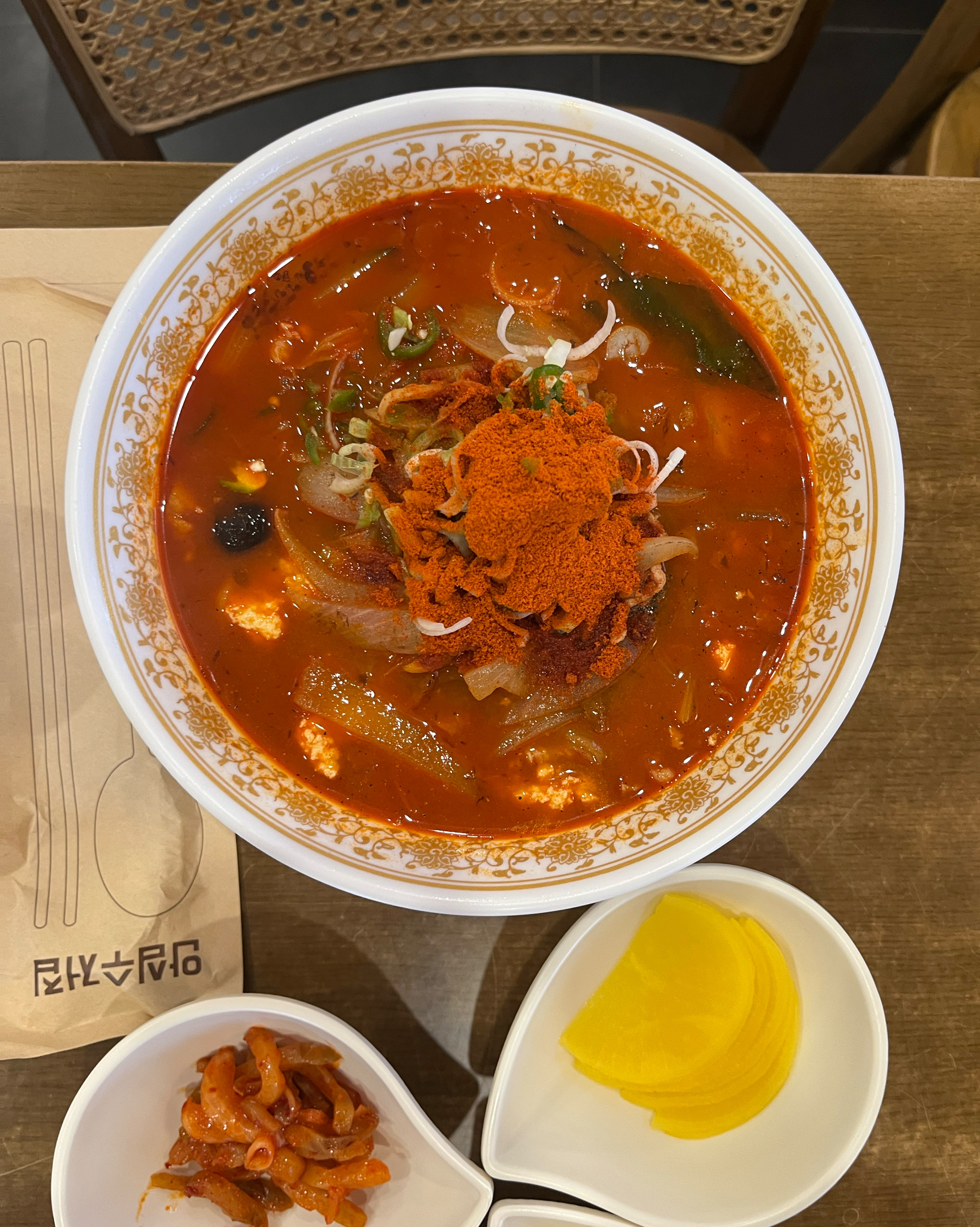 건더기가 많아서 좋았고 너무 맛있습니다!!! - 경포대 맛집 강릉 하월당 초당짬뽕순두부