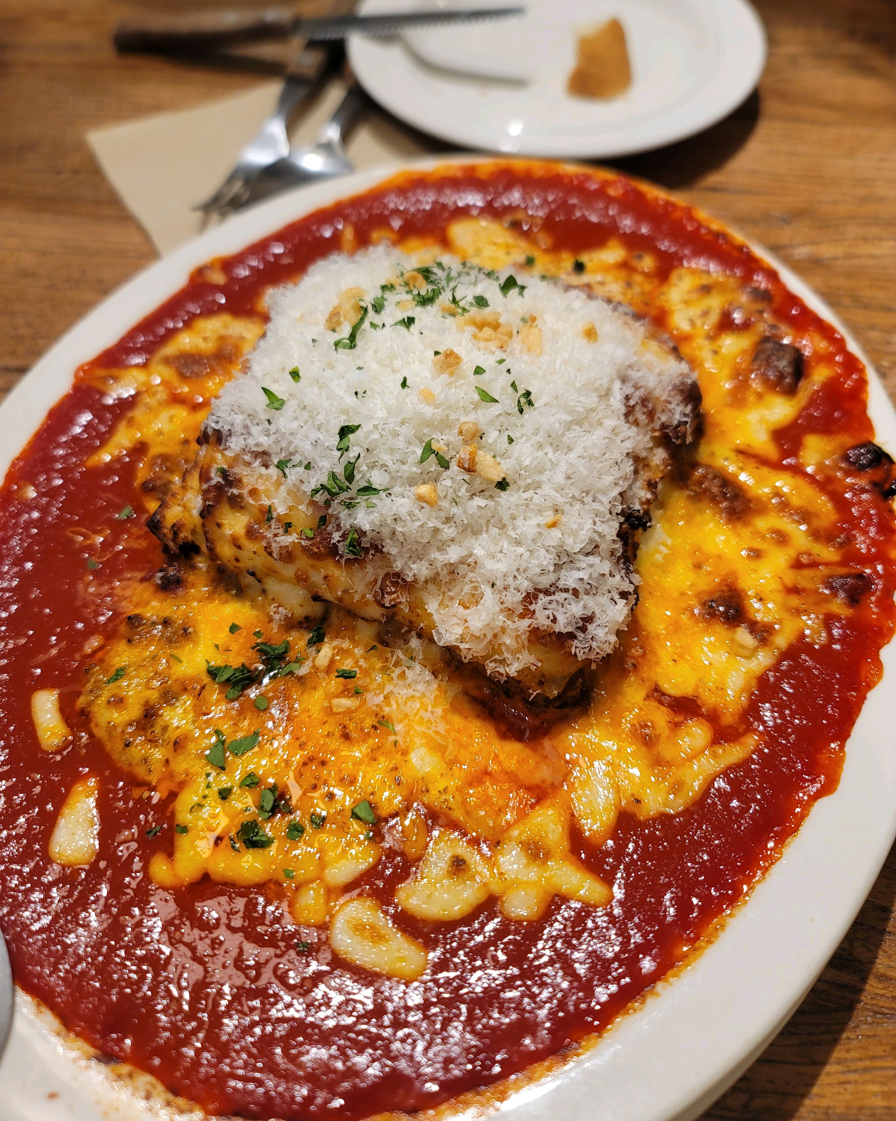 라자냐 너무 맛있어요 또 올게요🩷 - 인천 맛집 새들브라운 청라