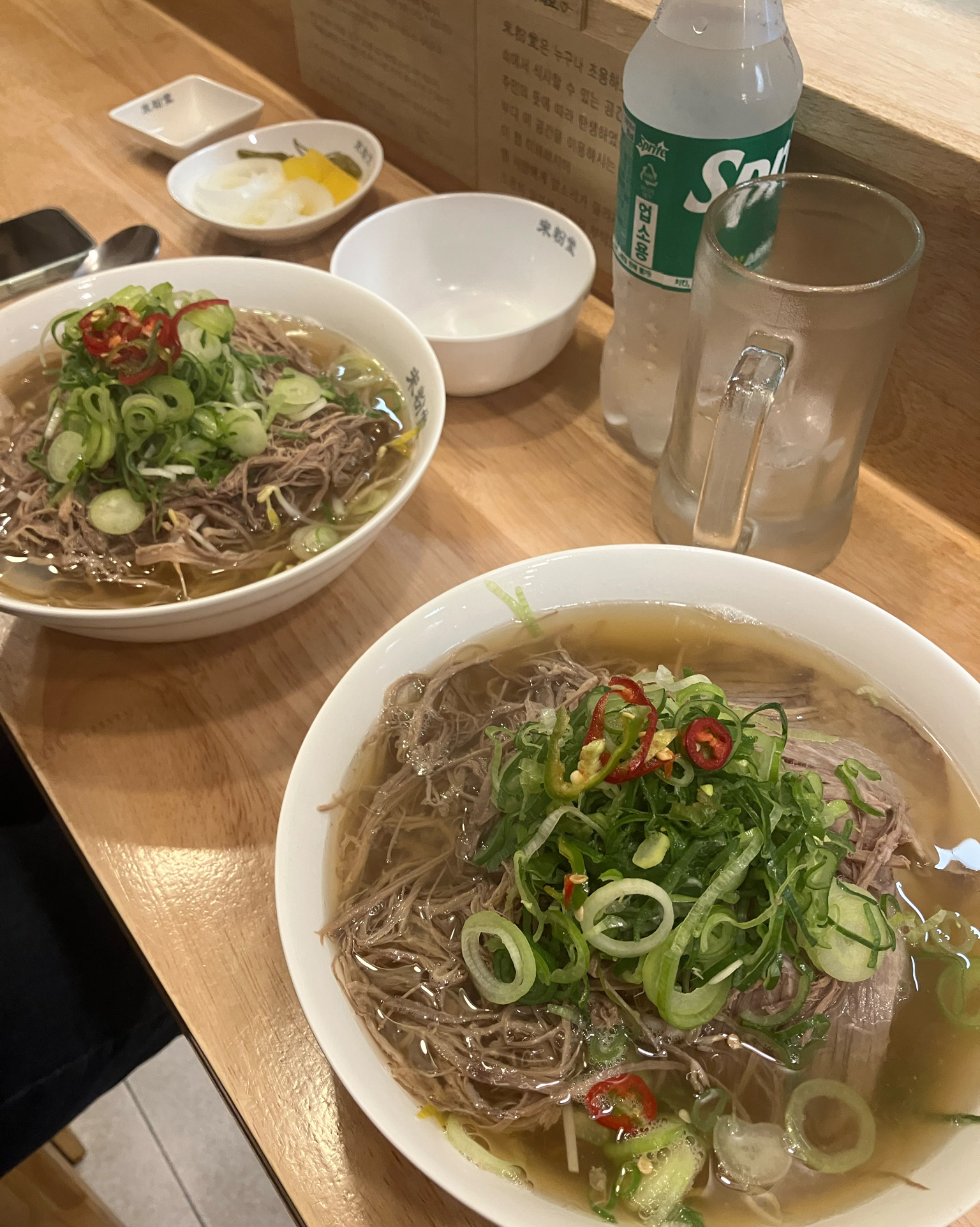 비오는 날 쌀국수 - 남악 맛집 미분당 남악점