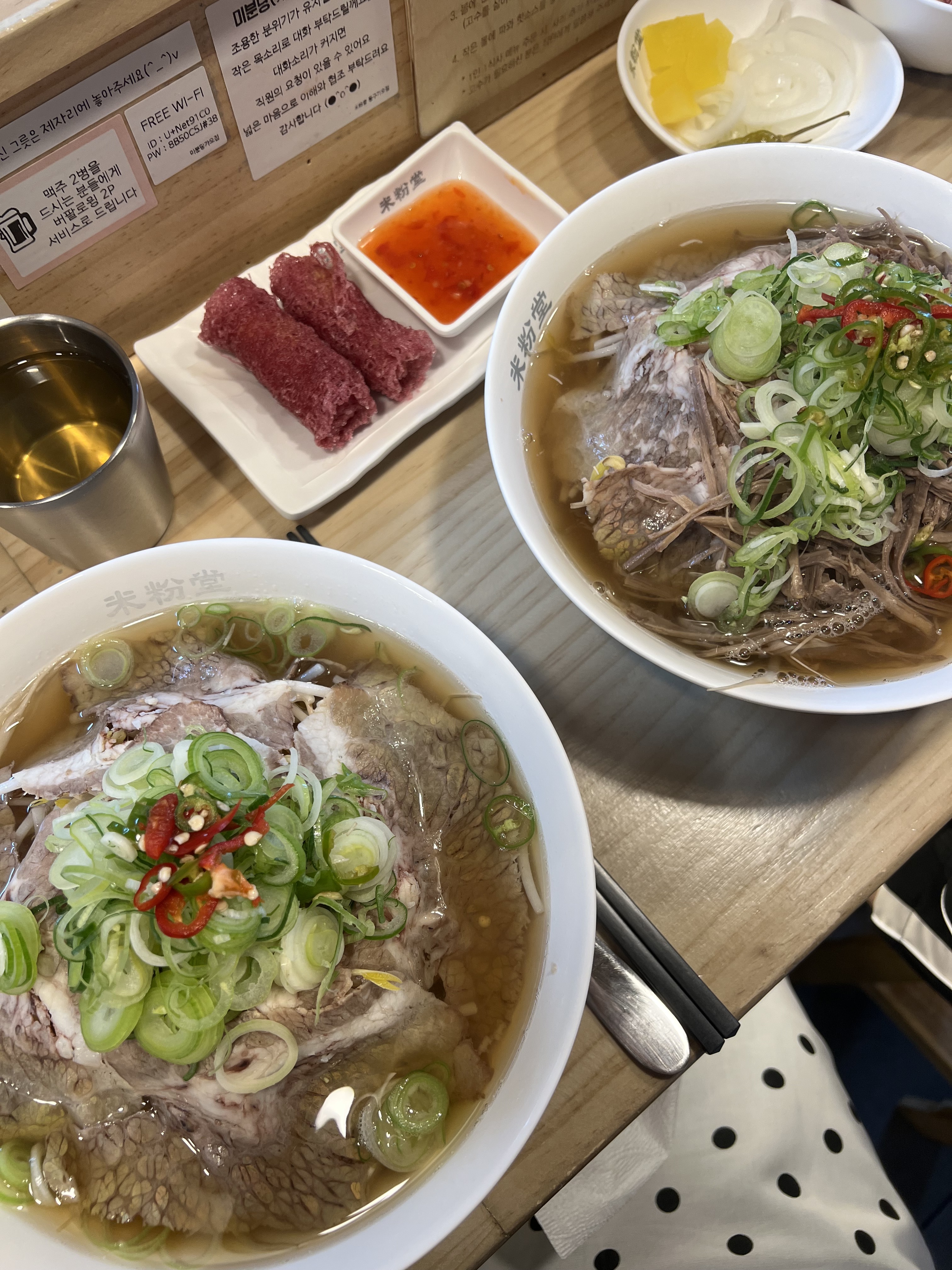 음식 준비하시는게 눈 앞에서 보이고 재료도 신선해보였어요 ! - 가오동 맛집 미분당 동구가오점