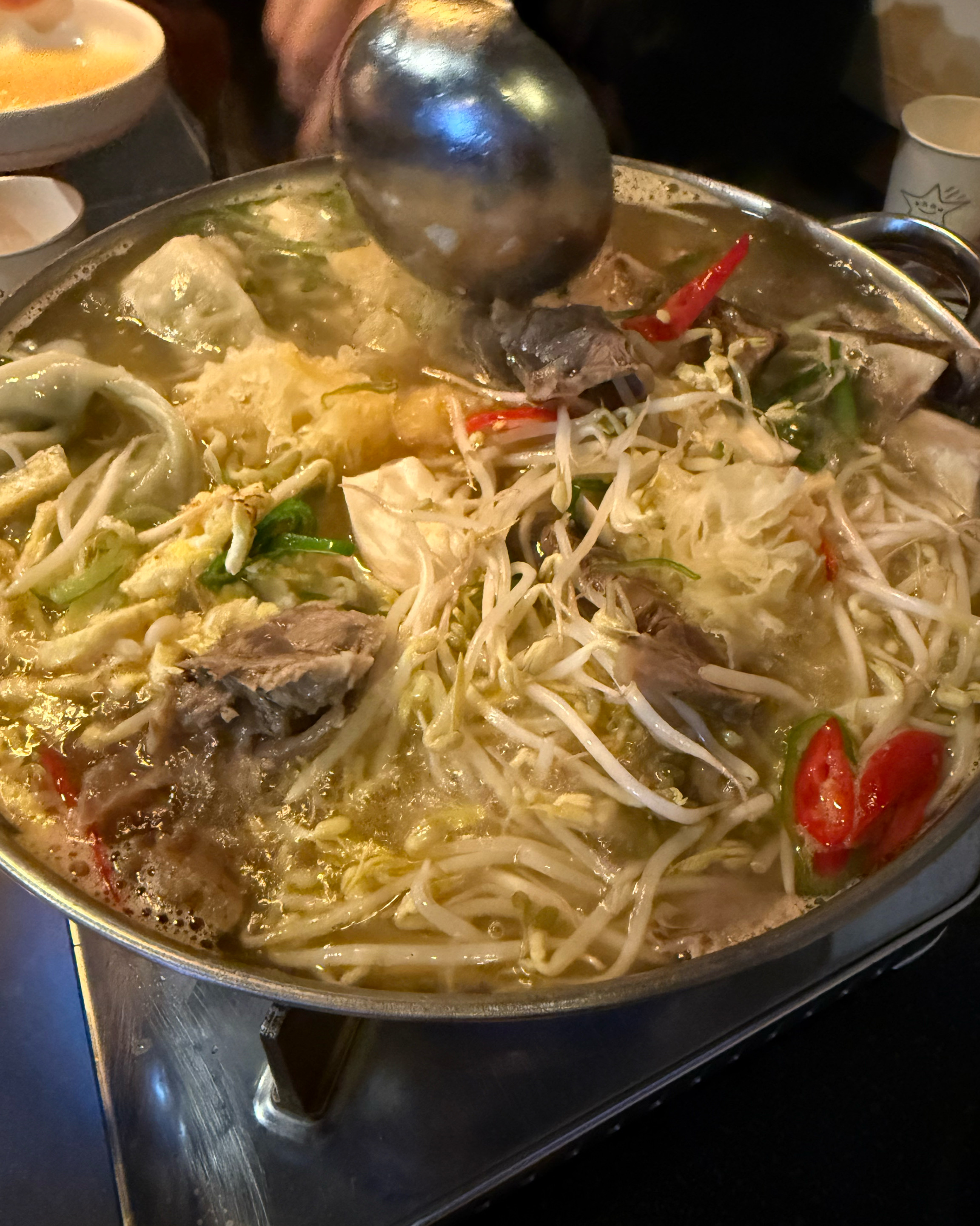 운 좋게 바로 들어왔어용! 전골도 맛있고 뚝배기파스타 해장 지리고요 ➰ 동대구역 맛집 추천