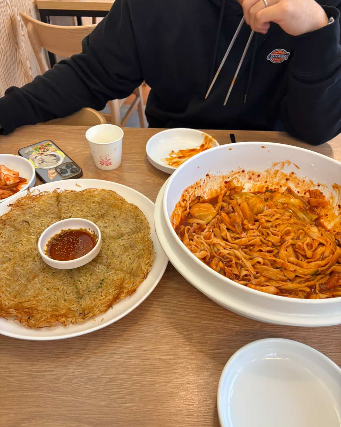 인스타에서 보고 바로 달려왔습니다~ - 경포대 맛집 강릉칼제비 강릉본점