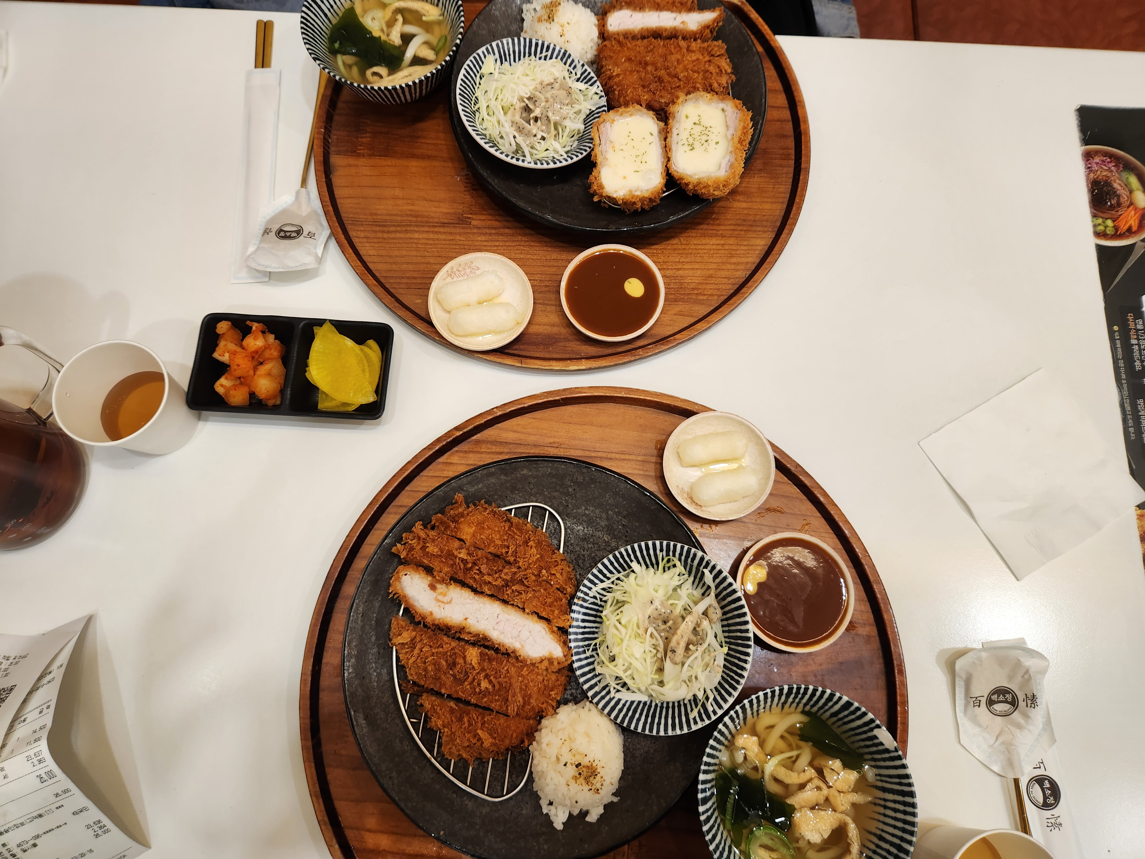 돈카츠도 바삭하고 맛있고 메뉴구성도 좋아서 자주 오는 곳이예요~ - 인천 맛집 백소정 검단사거리역점