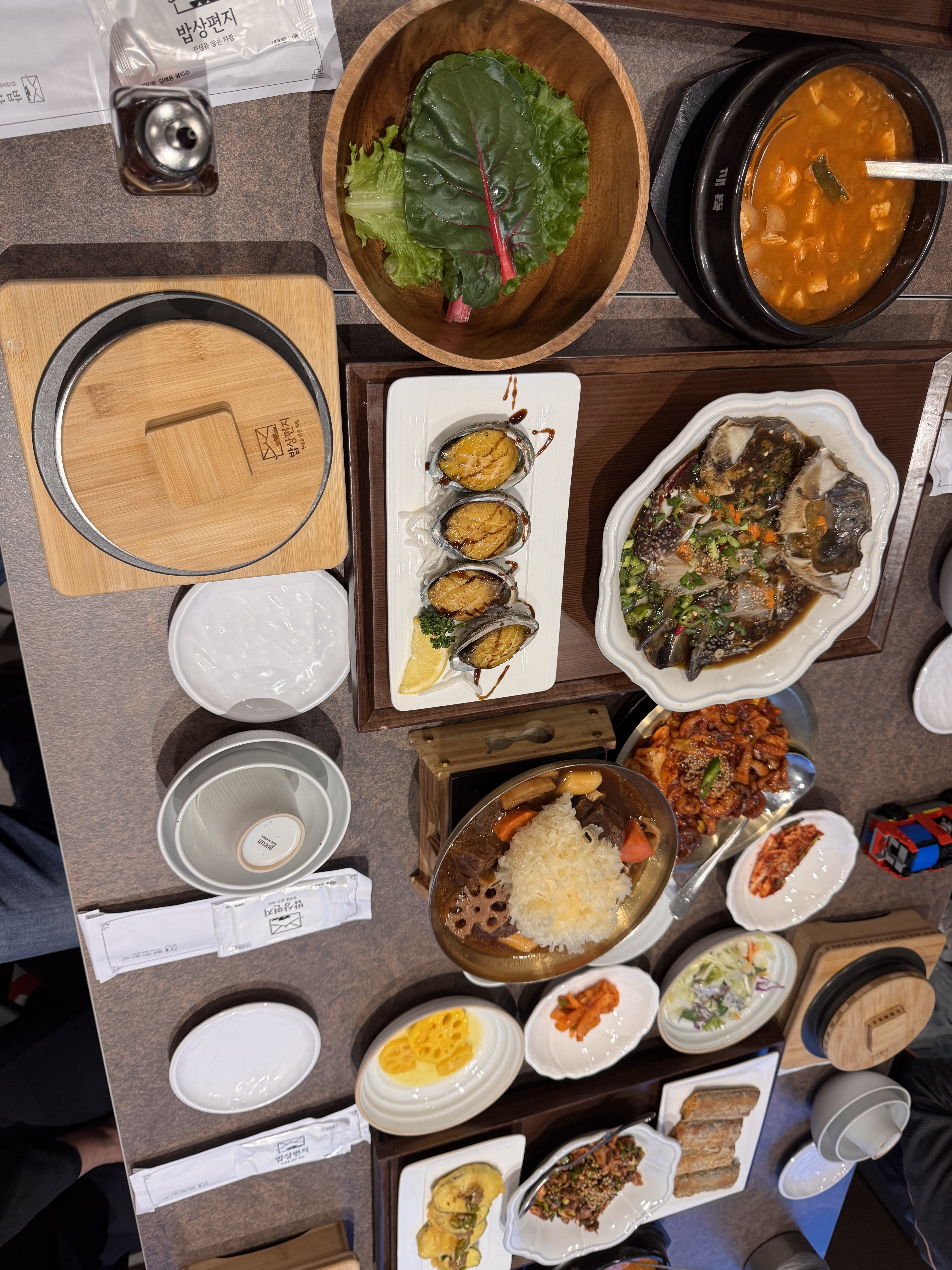 아이 돌 기념해서 직계가족 모시고 식사했는데 - 인천 맛집 밥상편지 루원시티점