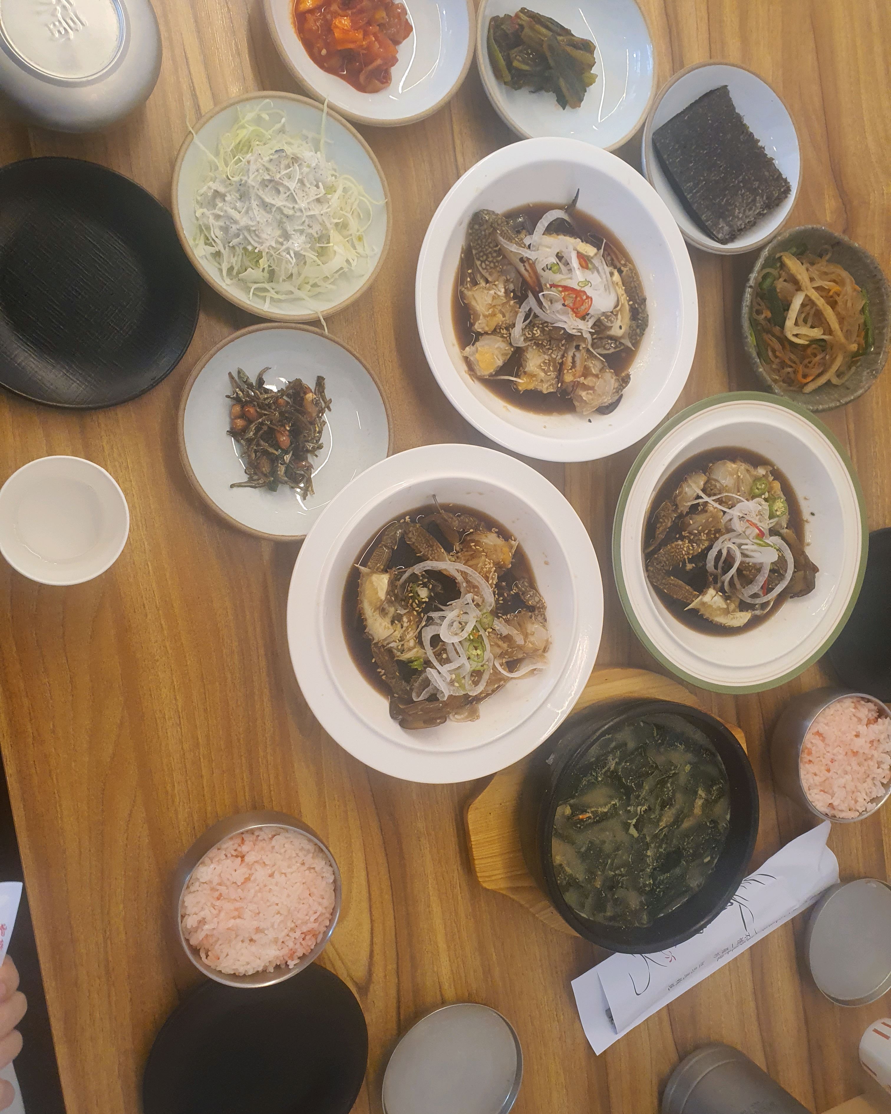 간장게장 정식 3개 시켜 먹었는데 - 대구 맛집 서해게장집