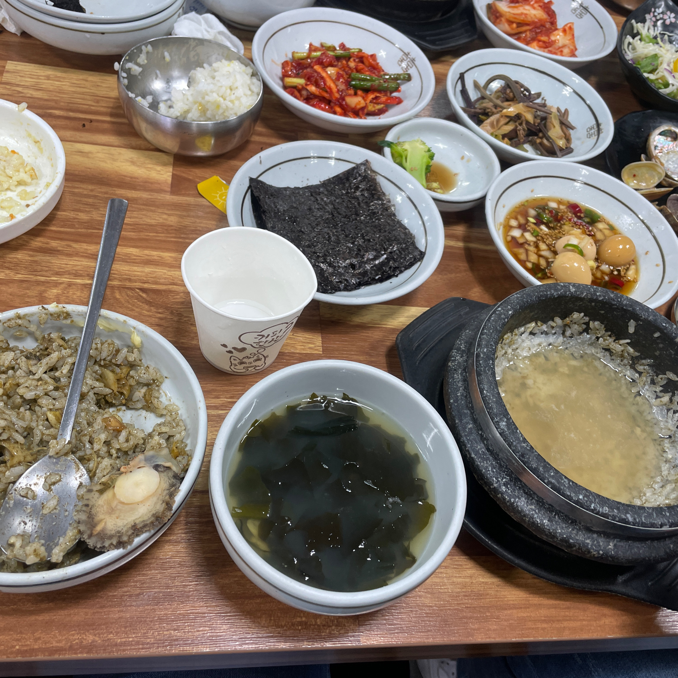 좋아요 음식이 맛있어요~~잘먹고갑니다!! - 제주 맛집 가람돌솥밥 중문관광단지
